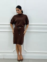 KNIT MINI DRESS NEW AI26