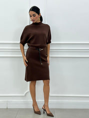 KNIT MINI DRESS NEW AI26