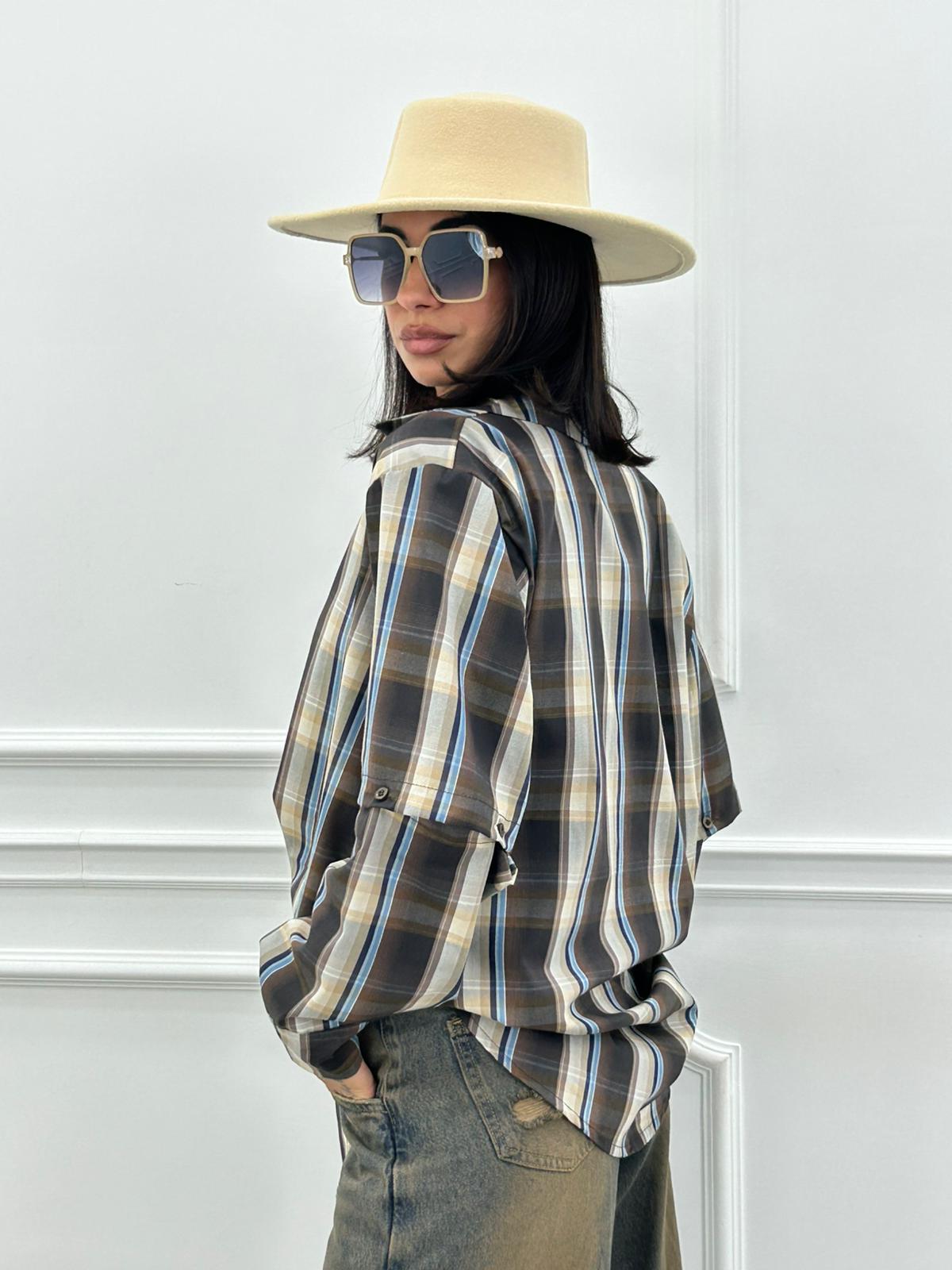 CAMICIA STREET GRID NEW AI26