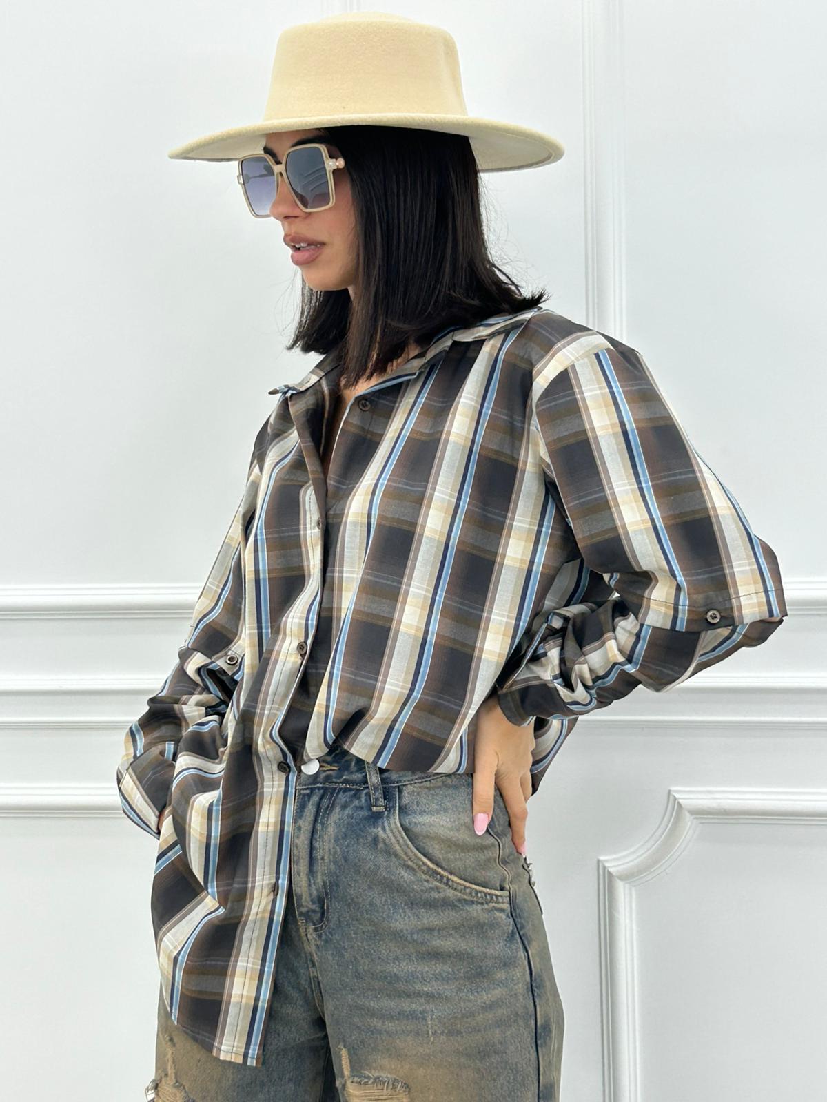 CAMICIA STREET GRID NEW AI26