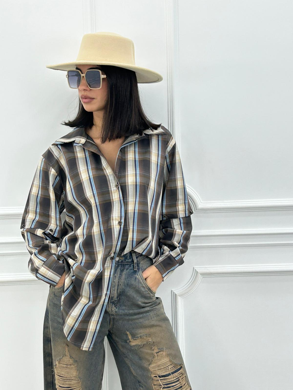 CAMICIA STREET GRID NEW AI26