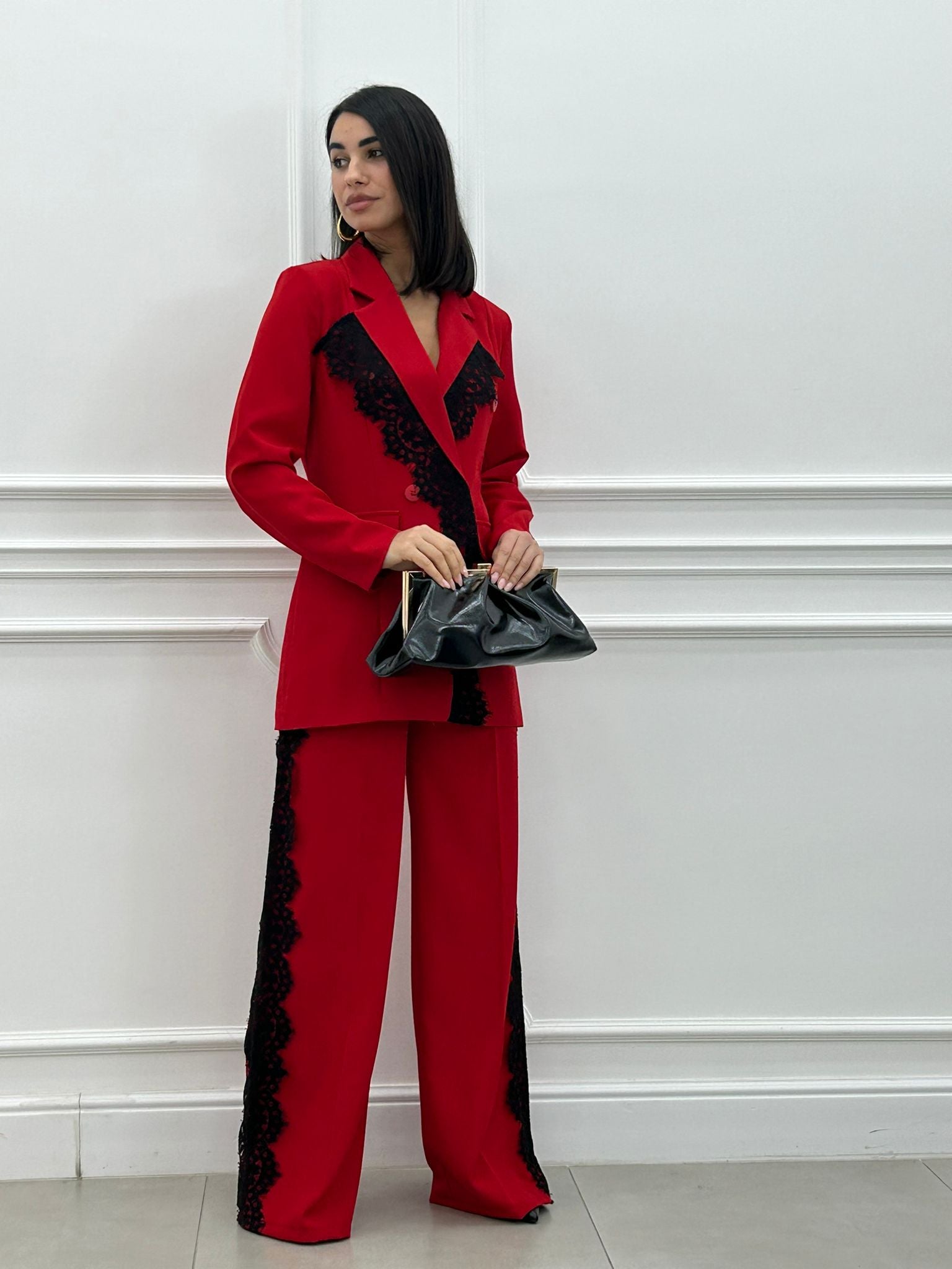 COORDINATO LACE SUIT NEW AI26