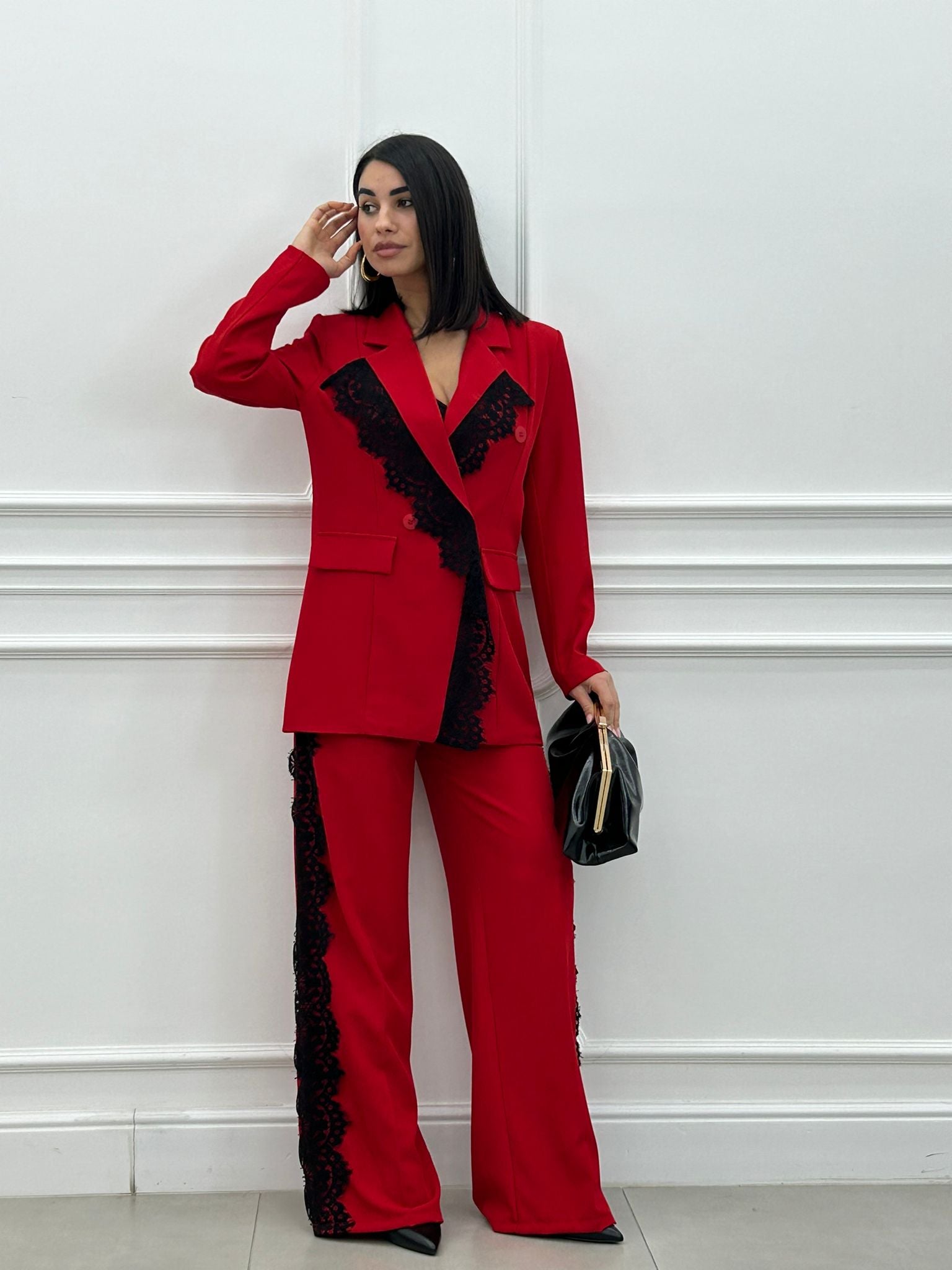 COORDINATO LACE SUIT NEW AI26