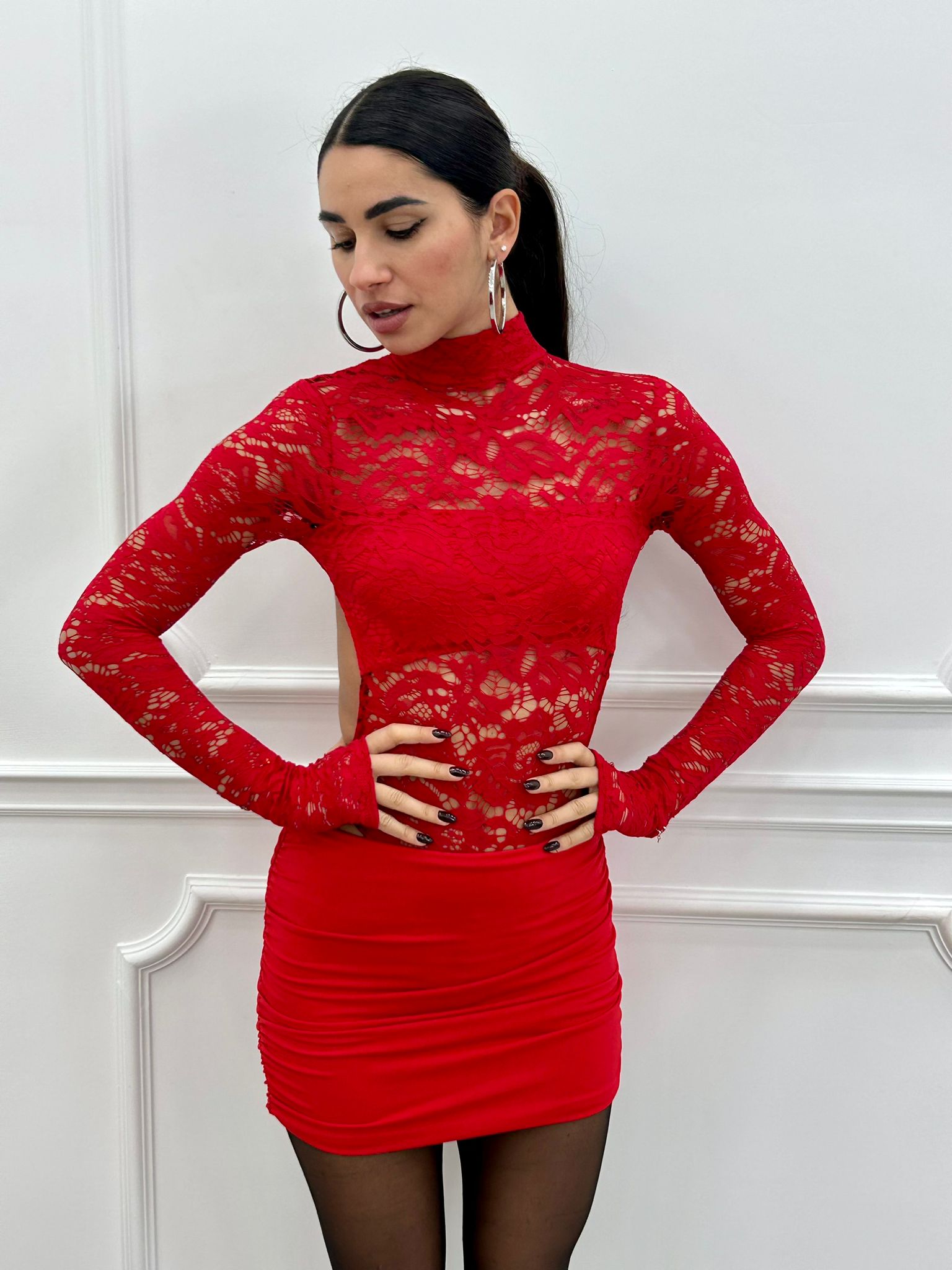 COMPLETO LACE FEVER NEW AI26