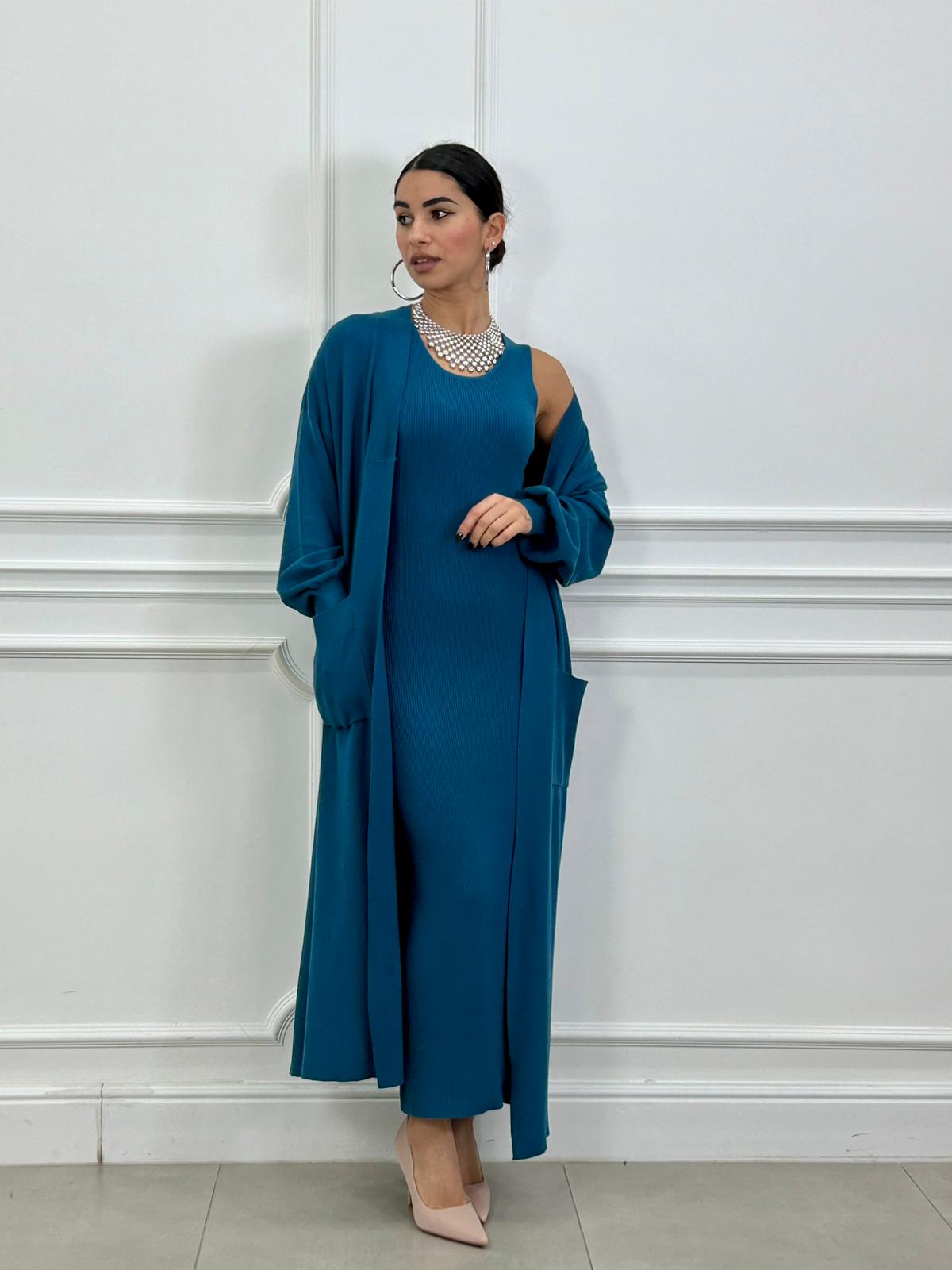 SET CARDIGAN -DRESS NEW AI26