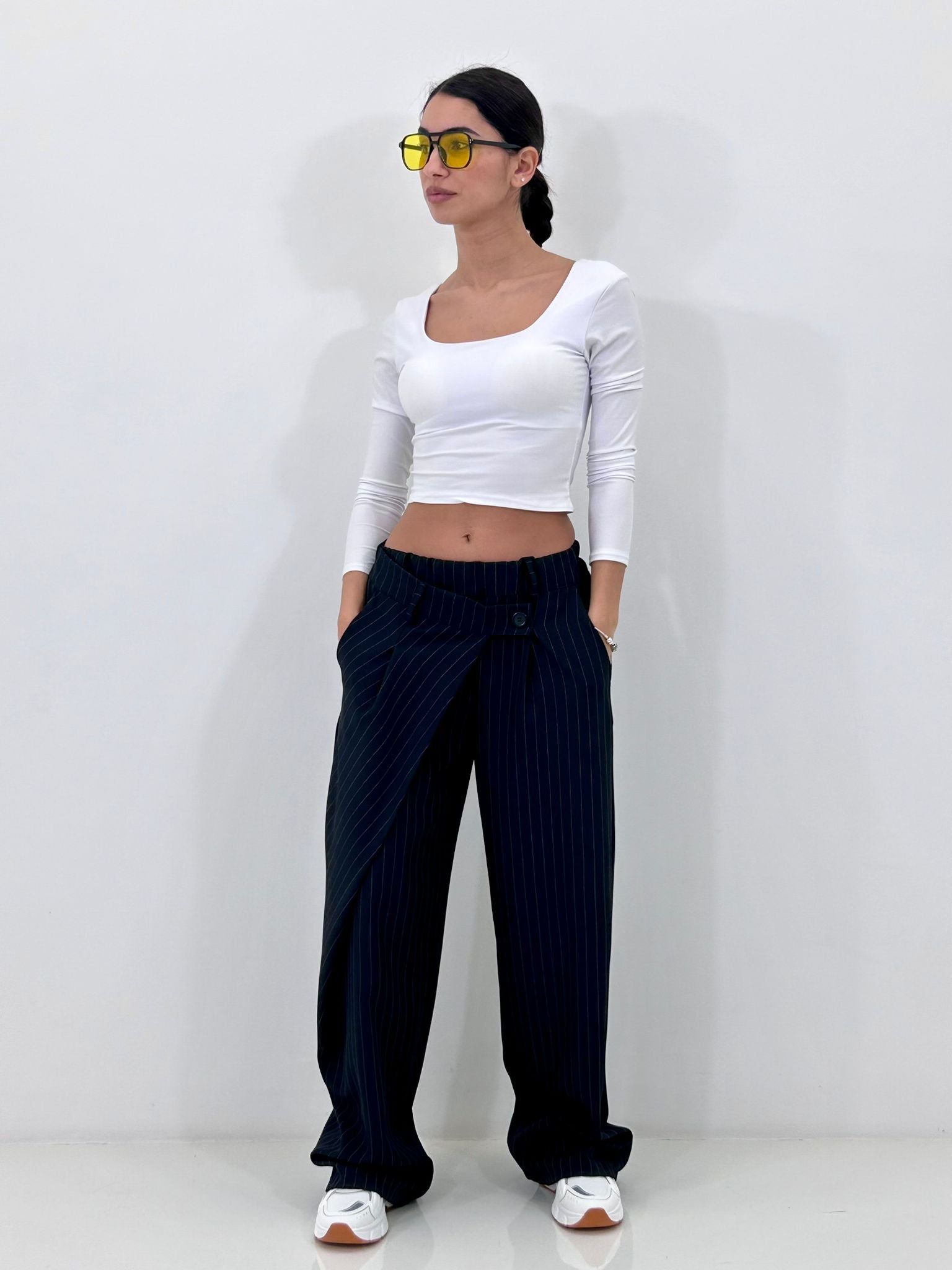 PANTALONE PINSTRIPE NEW P/E26