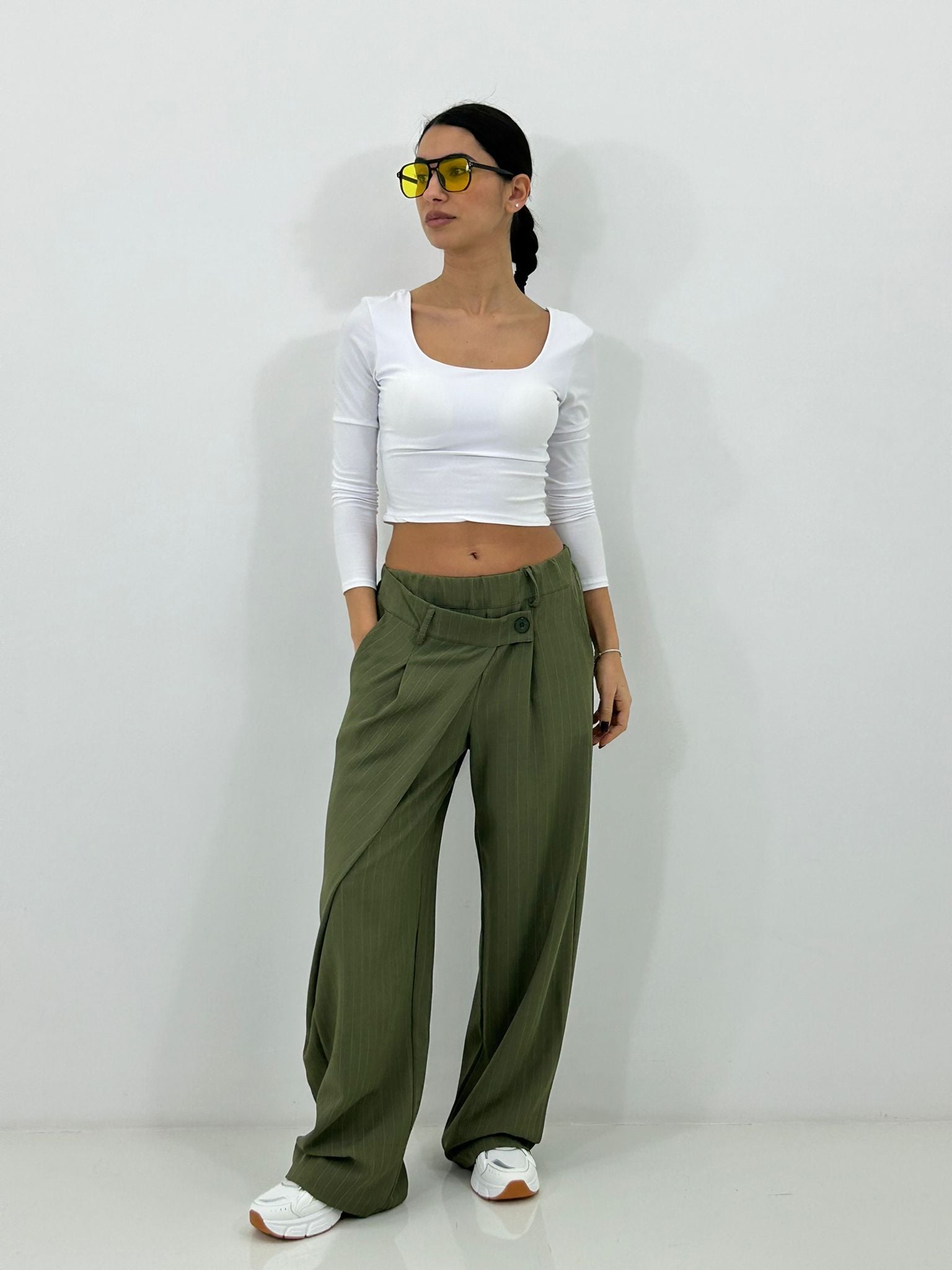 PANTALONE PINSTRIPE NEW P/E26