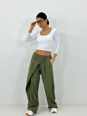 PANTALONE PINSTRIPE NEW P/E26