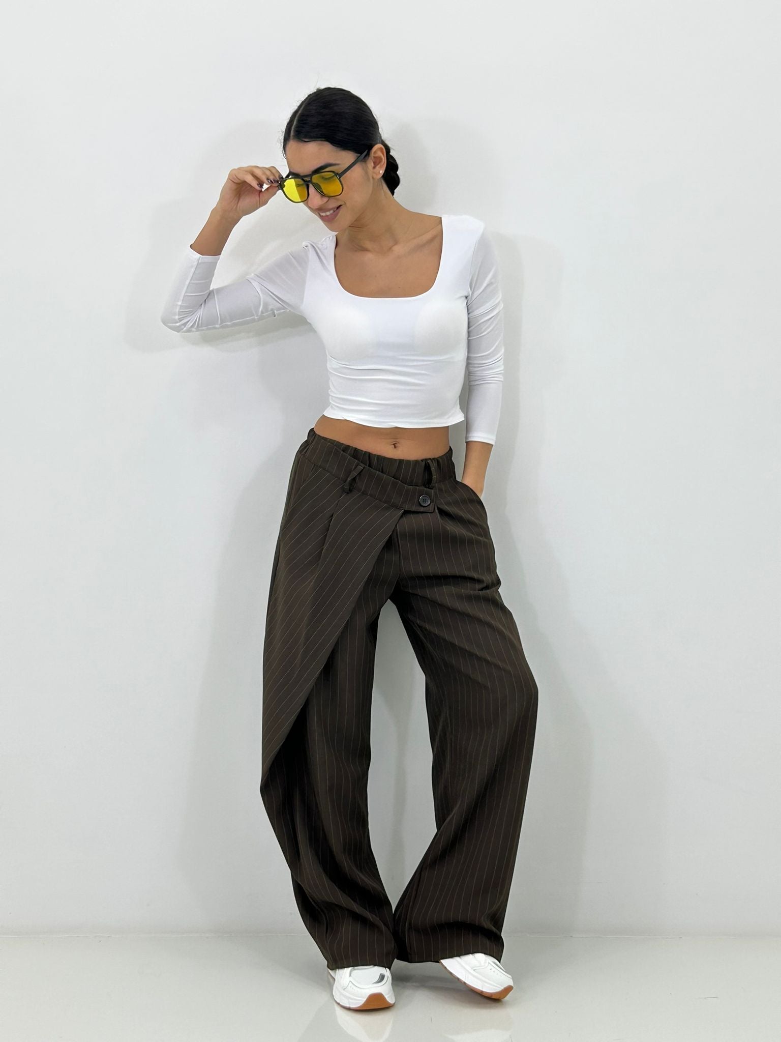 PANTALONE PINSTRIPE NEW P/E26