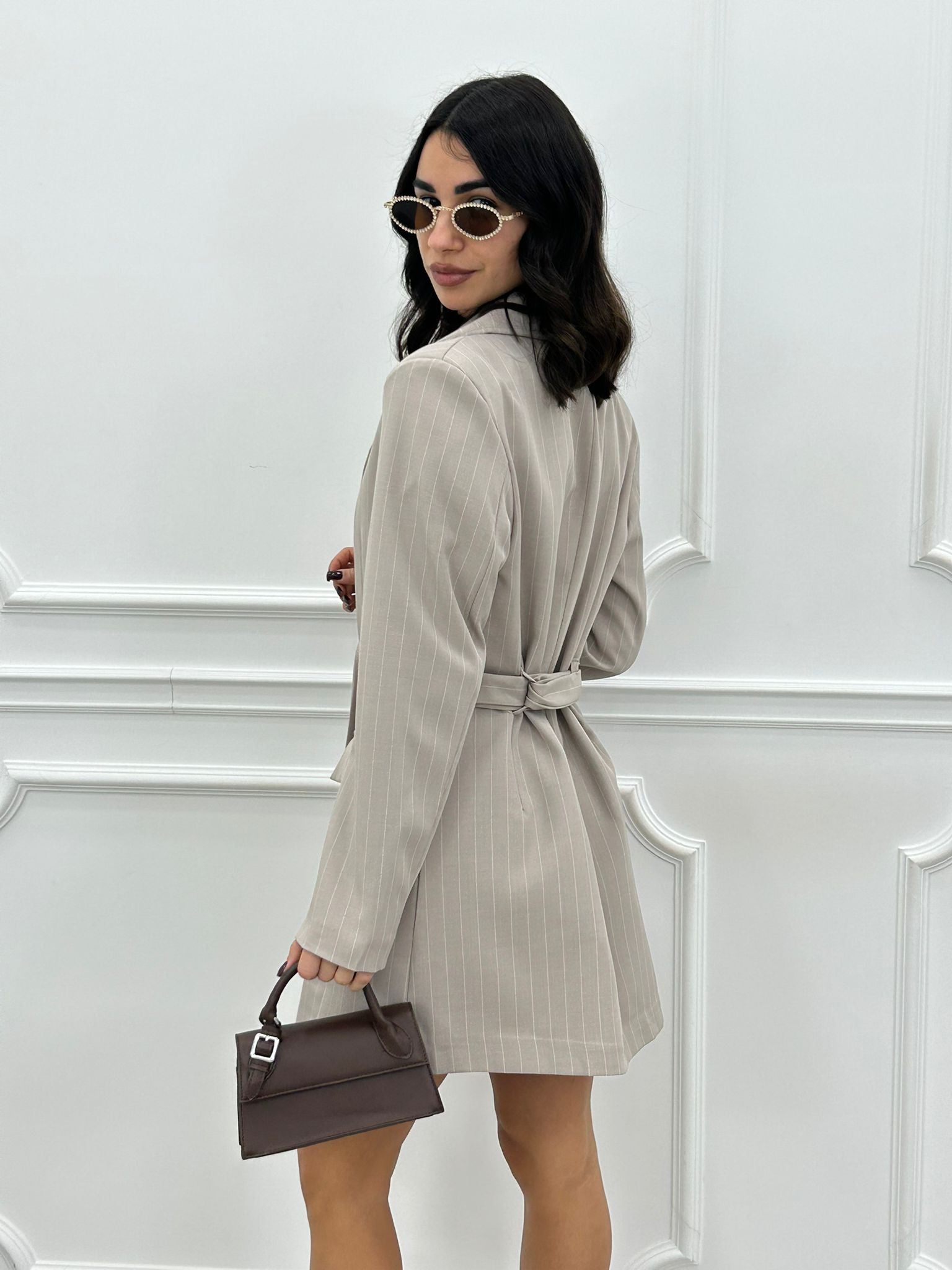 ABITO GIACCA GESSATO NEW P/E26