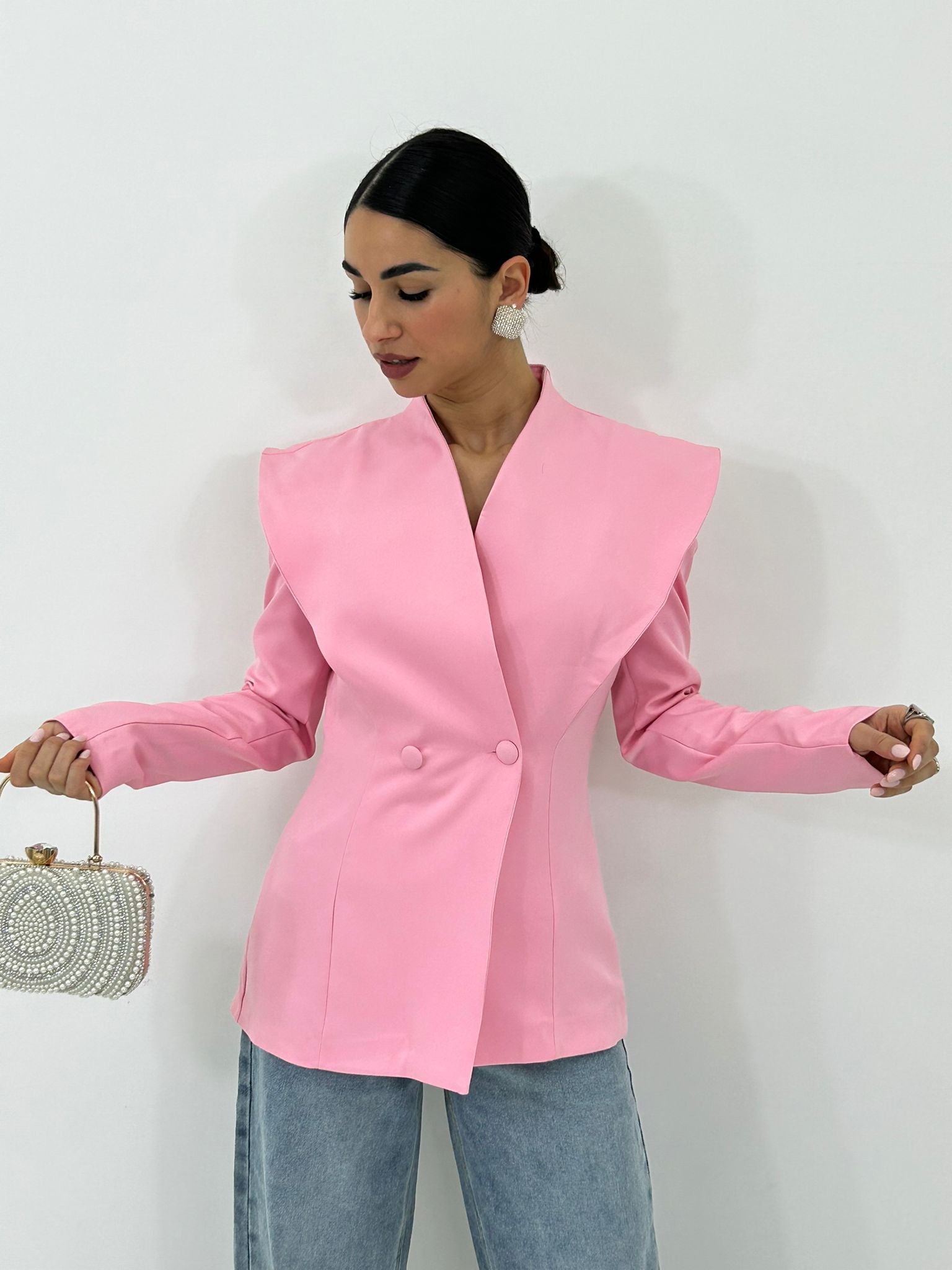 BLAZER CUT-OUT ELEGANCE NEW P/E26