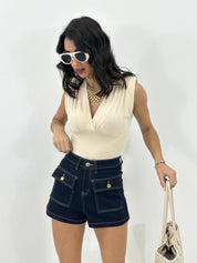 SHORTS DENIM OUTLINE NEW P/E26