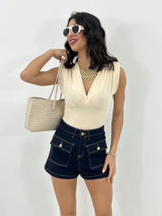 SHORTS DENIM OUTLINE NEW P/E26