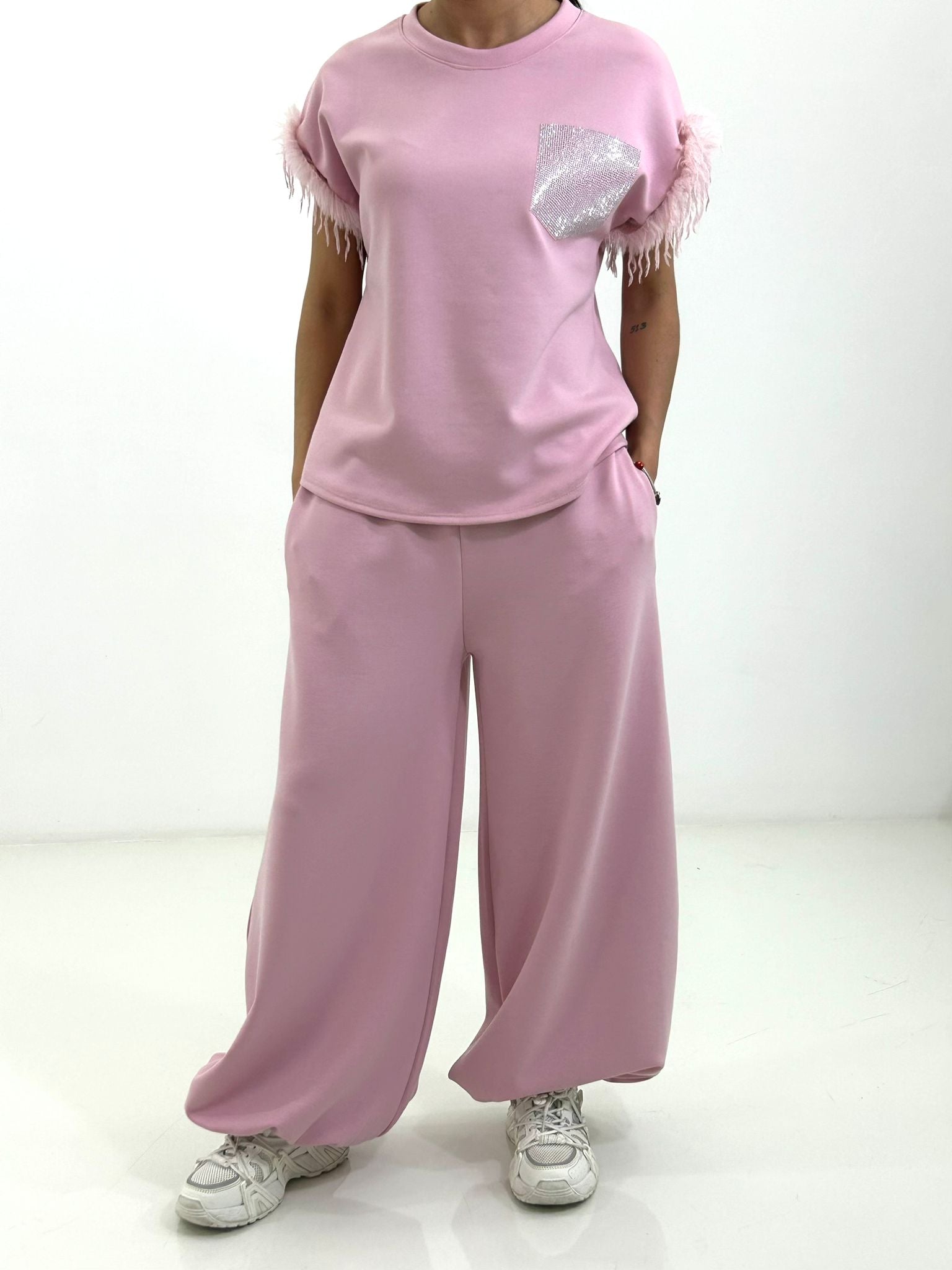 COORDINATO PIUMA GLAM NEW PE/26