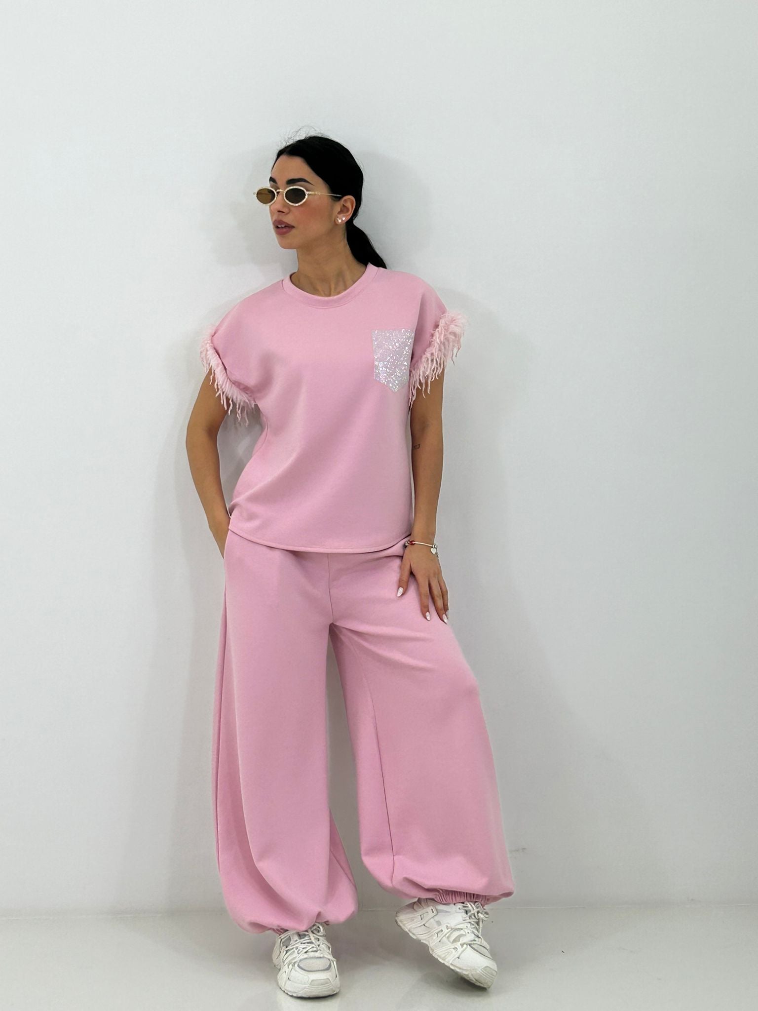 COORDINATO PIUMA GLAM NEW PE/26