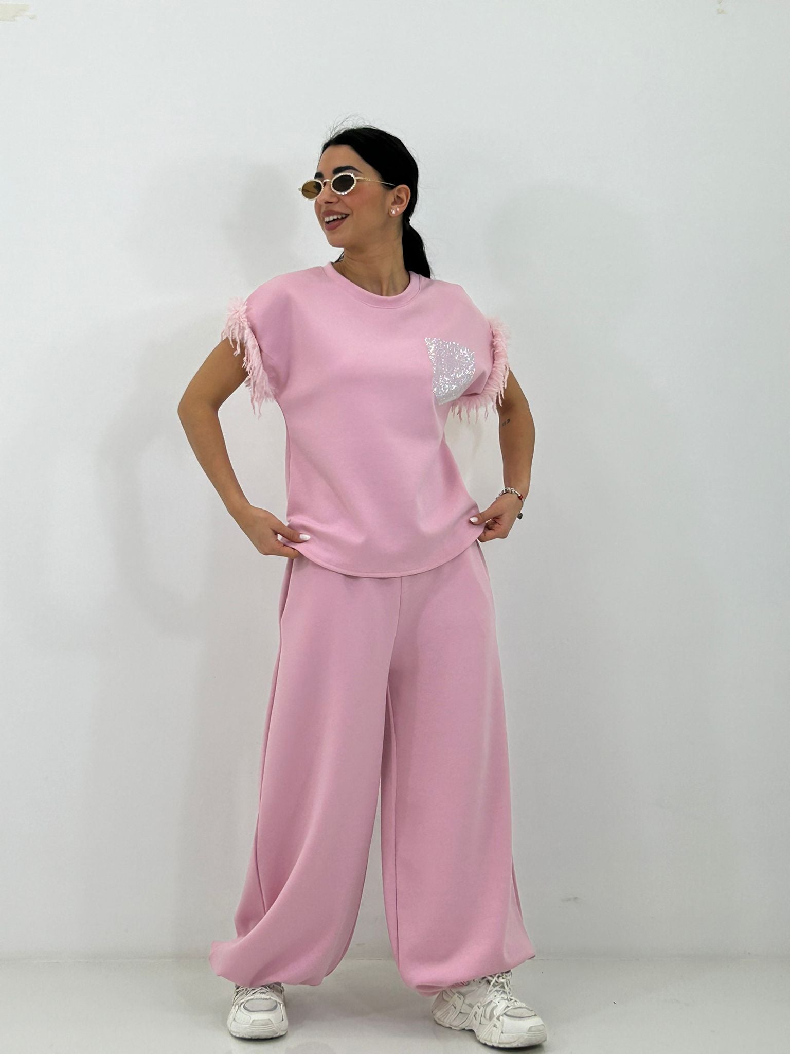 COORDINATO PIUMA GLAM NEW PE/26