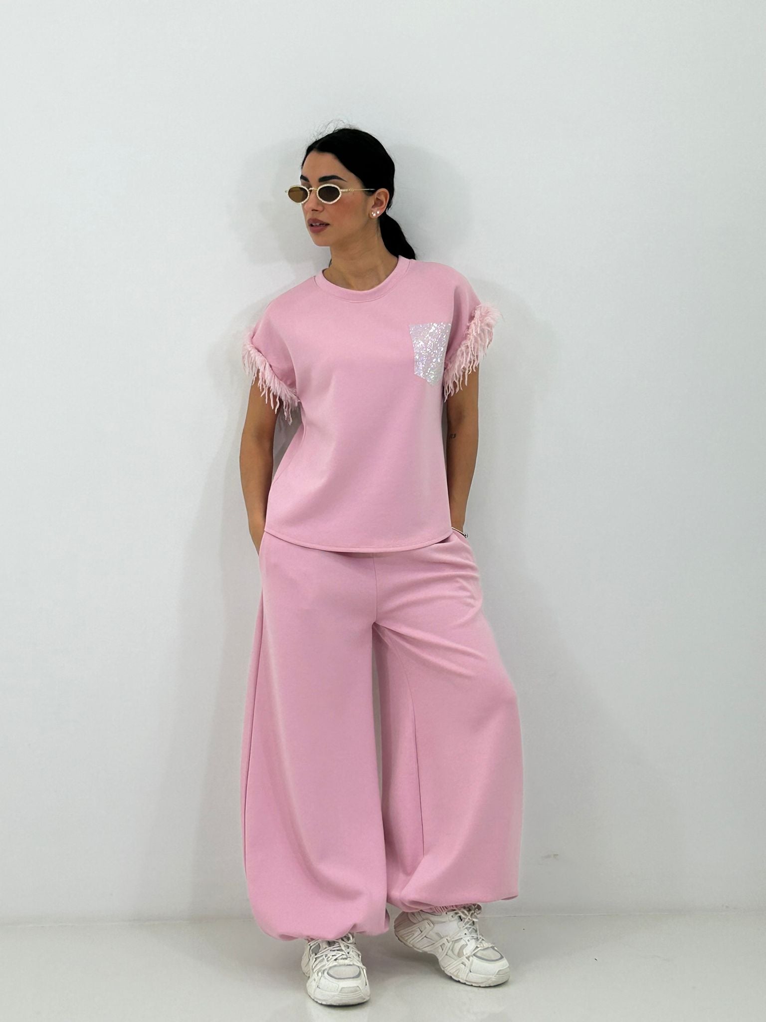 COORDINATO PIUMA GLAM NEW PE/26