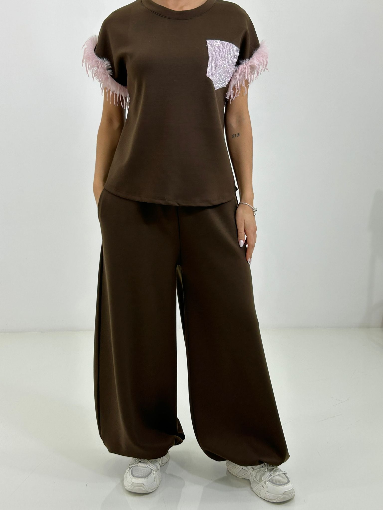 COORDINATO PIUMA GLAM NEW PE/26