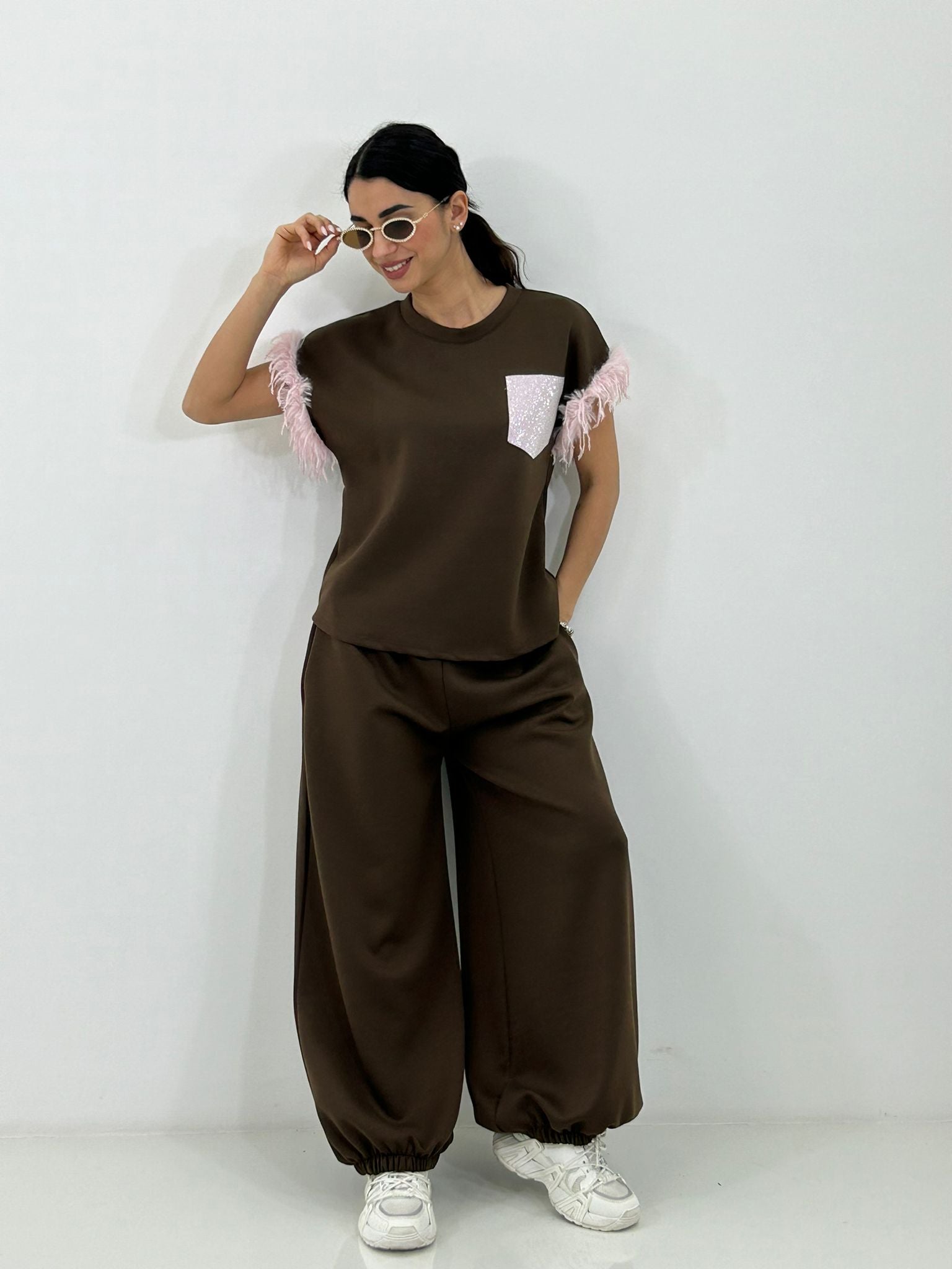 COORDINATO PIUMA GLAM NEW PE/26
