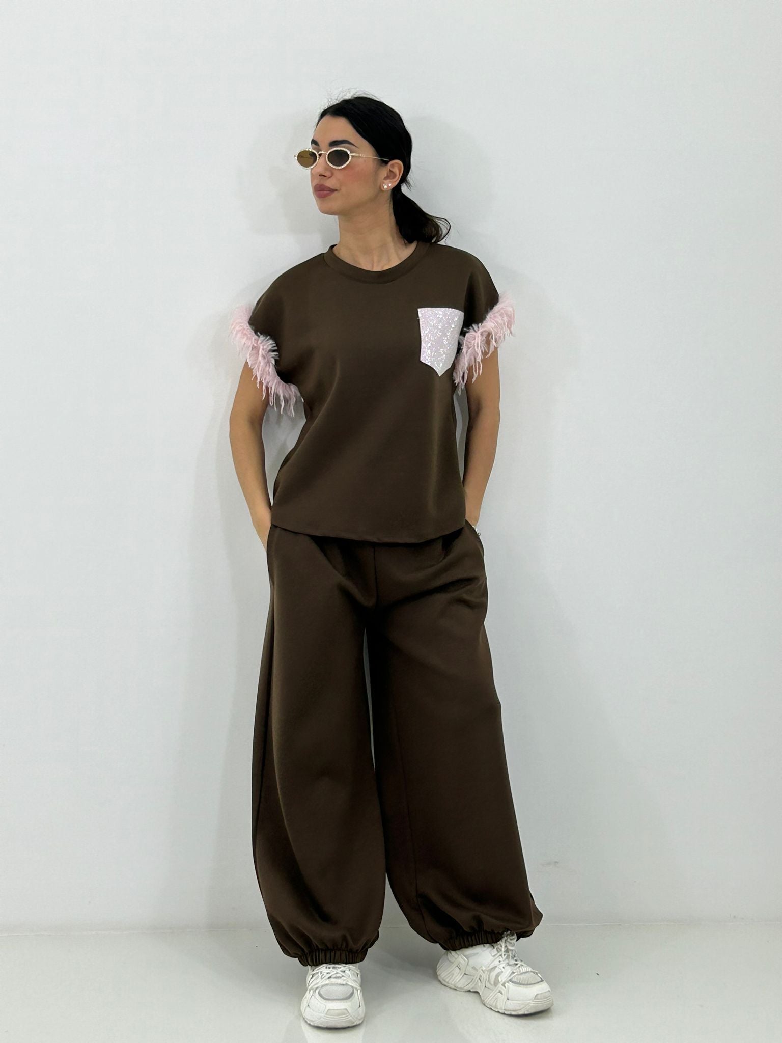 COORDINATO PIUMA GLAM NEW PE/26