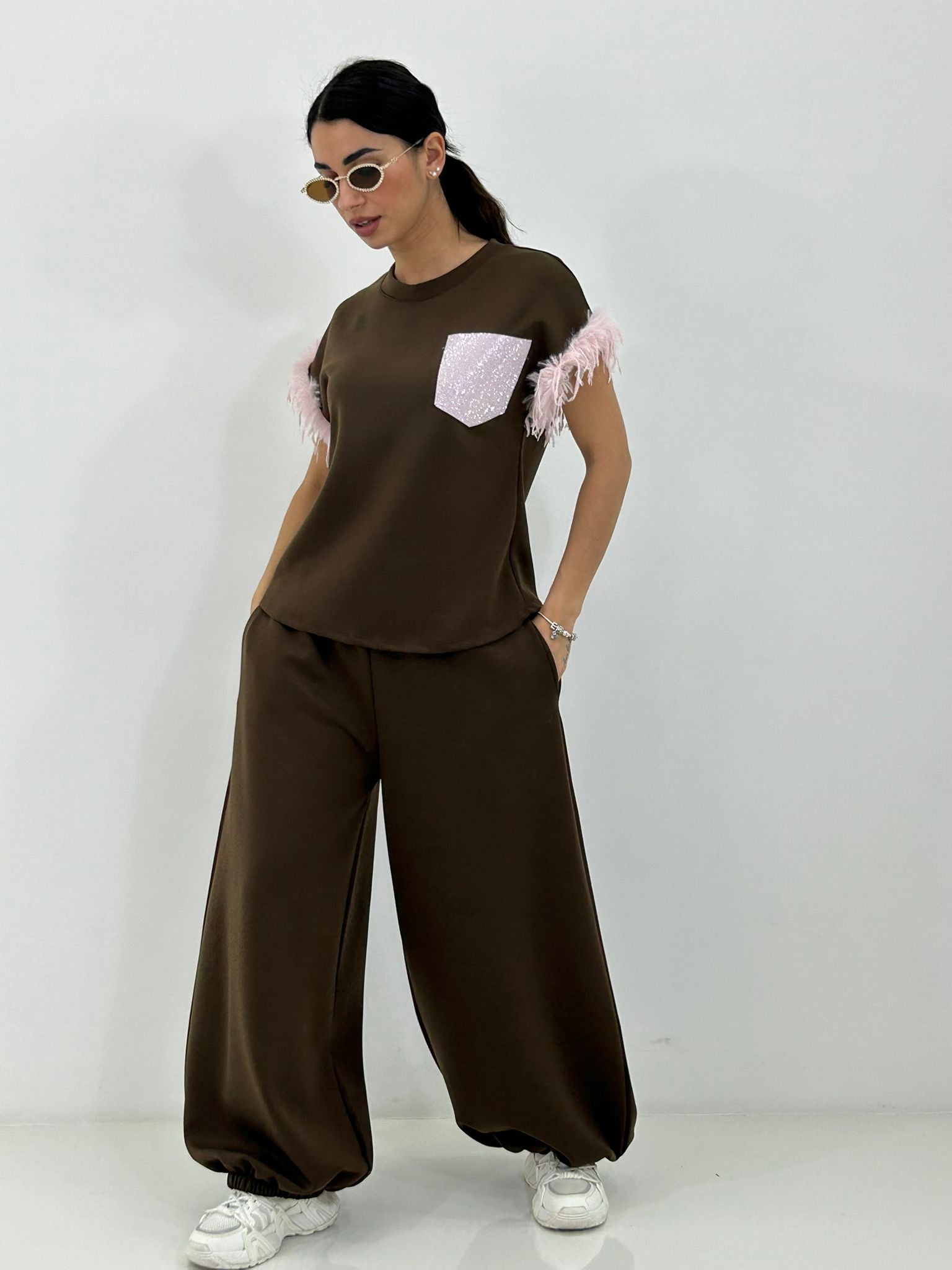 COORDINATO PIUMA GLAM NEW PE/26