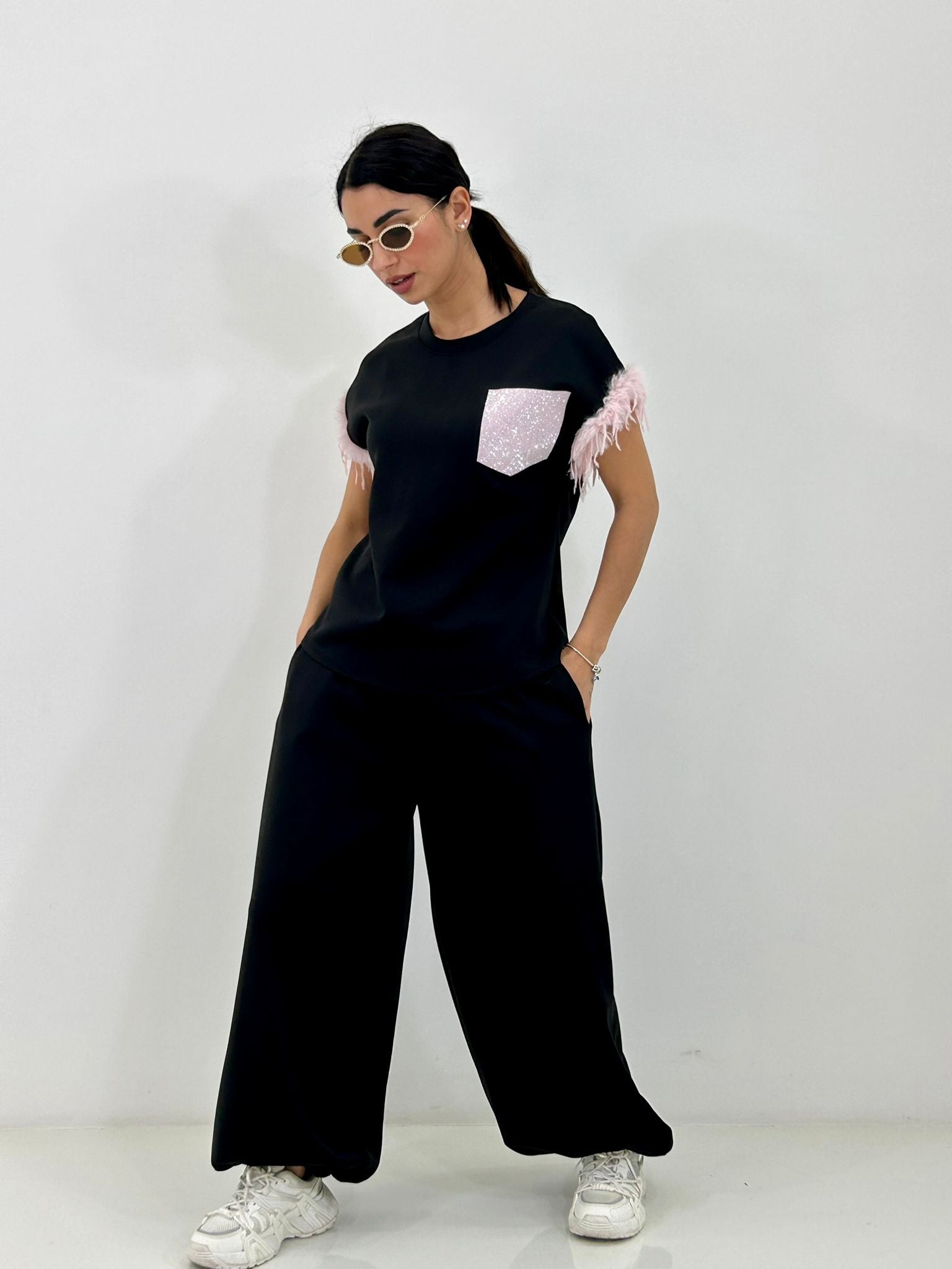 COORDINATO PIUMA GLAM NEW PE/26