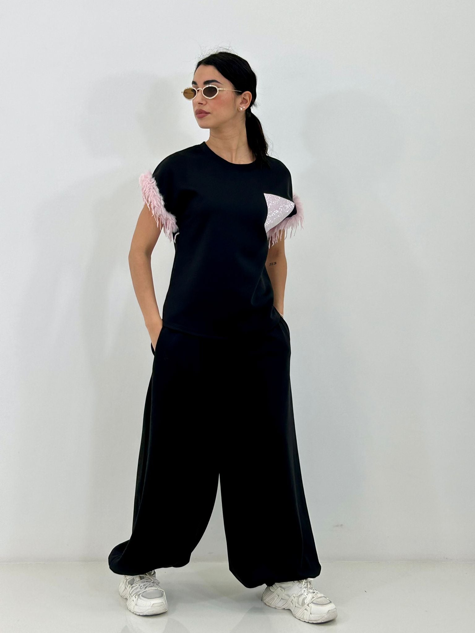 COORDINATO PIUMA GLAM NEW PE/26