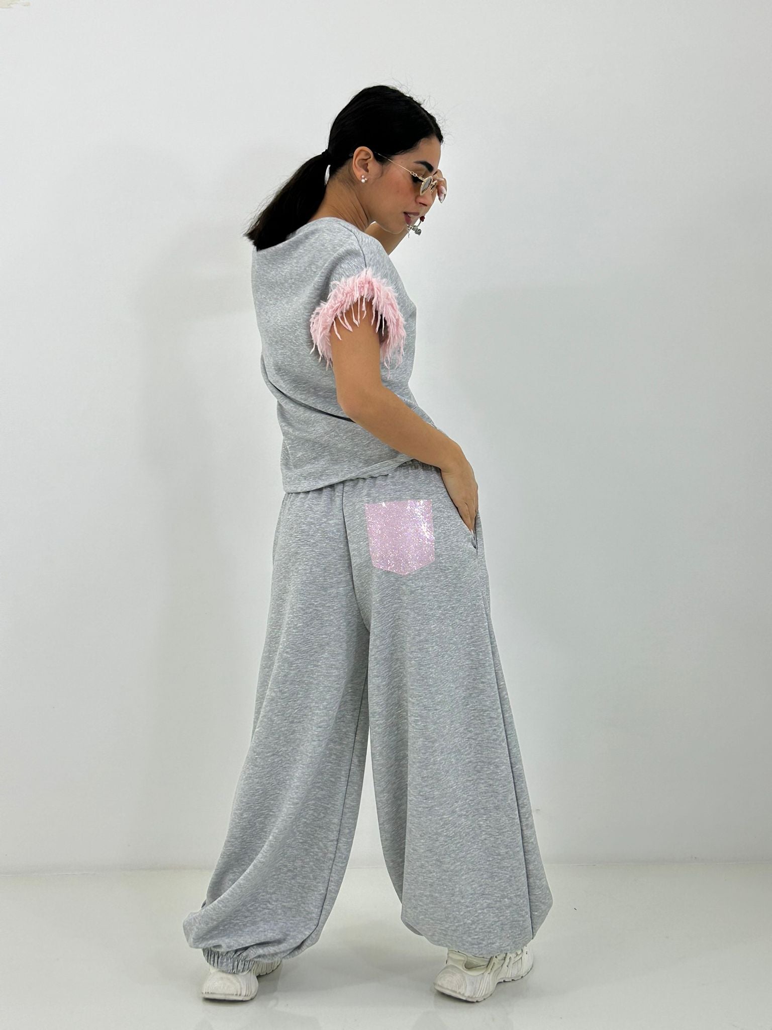 COORDINATO PIUMA GLAM NEW PE/26