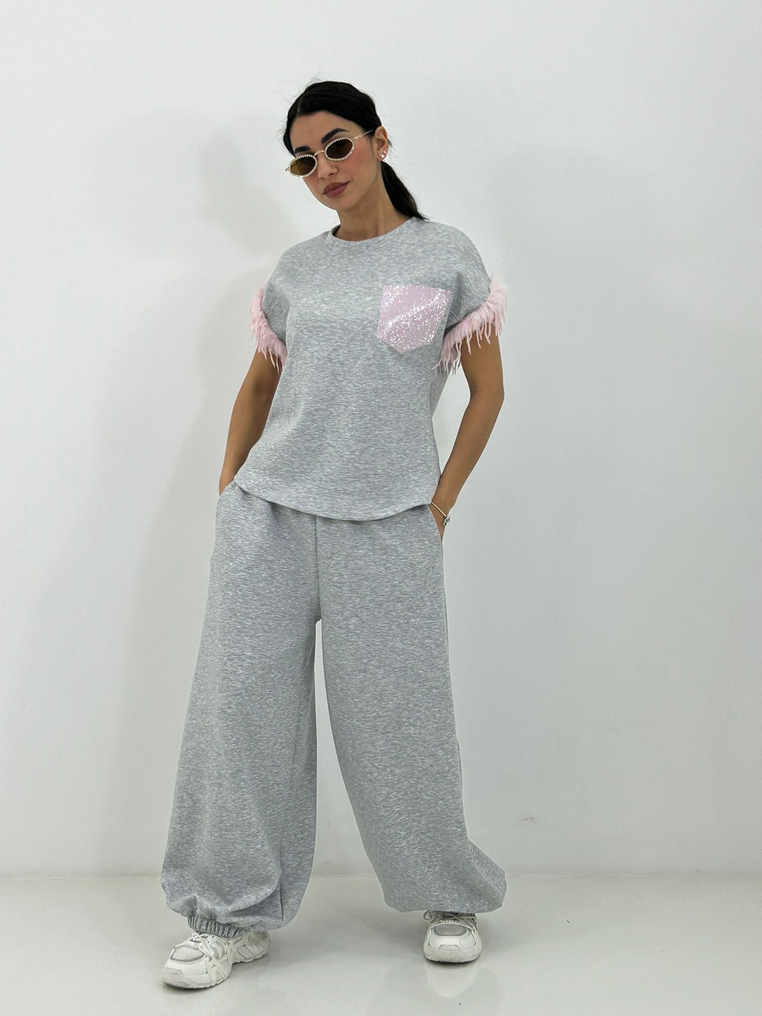 COORDINATO PIUMA GLAM NEW PE/26