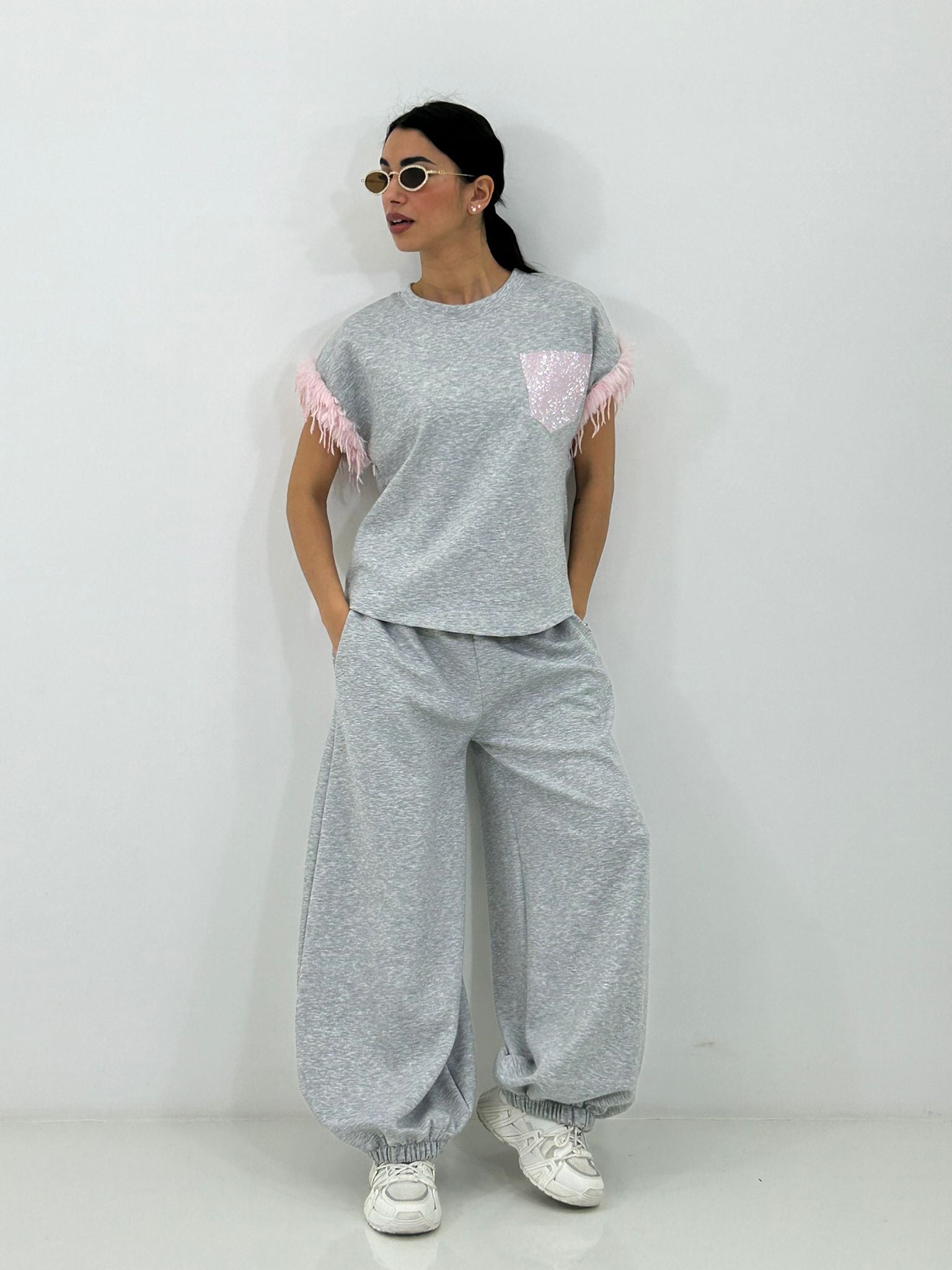 COORDINATO PIUMA GLAM NEW PE/26