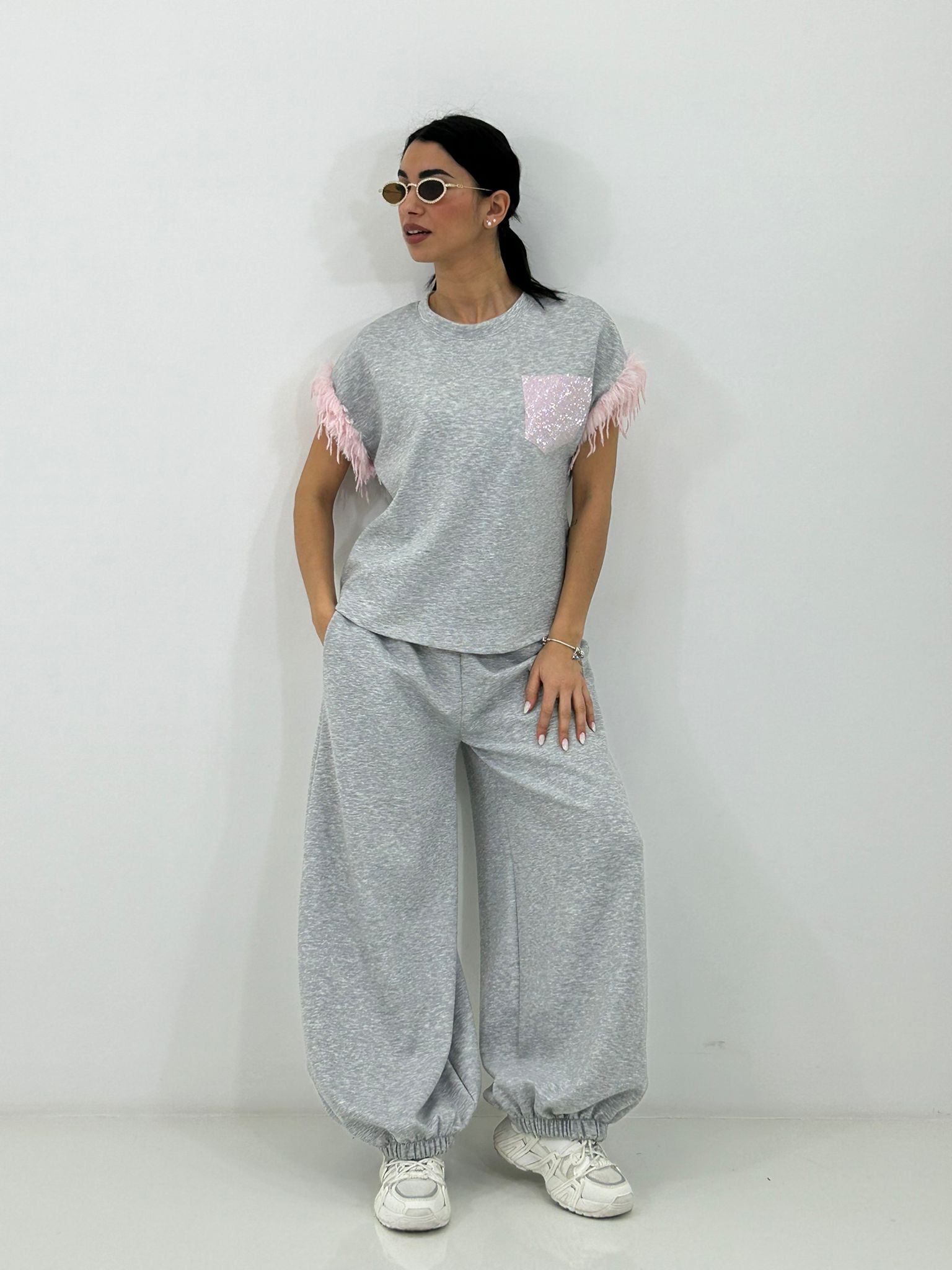 COORDINATO PIUMA GLAM NEW PE/26