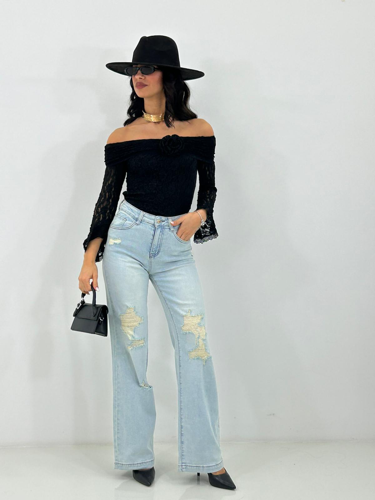 JEANS RAW CUT NEW P/E26