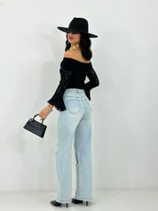 JEANS RAW CUT NEW P/E26