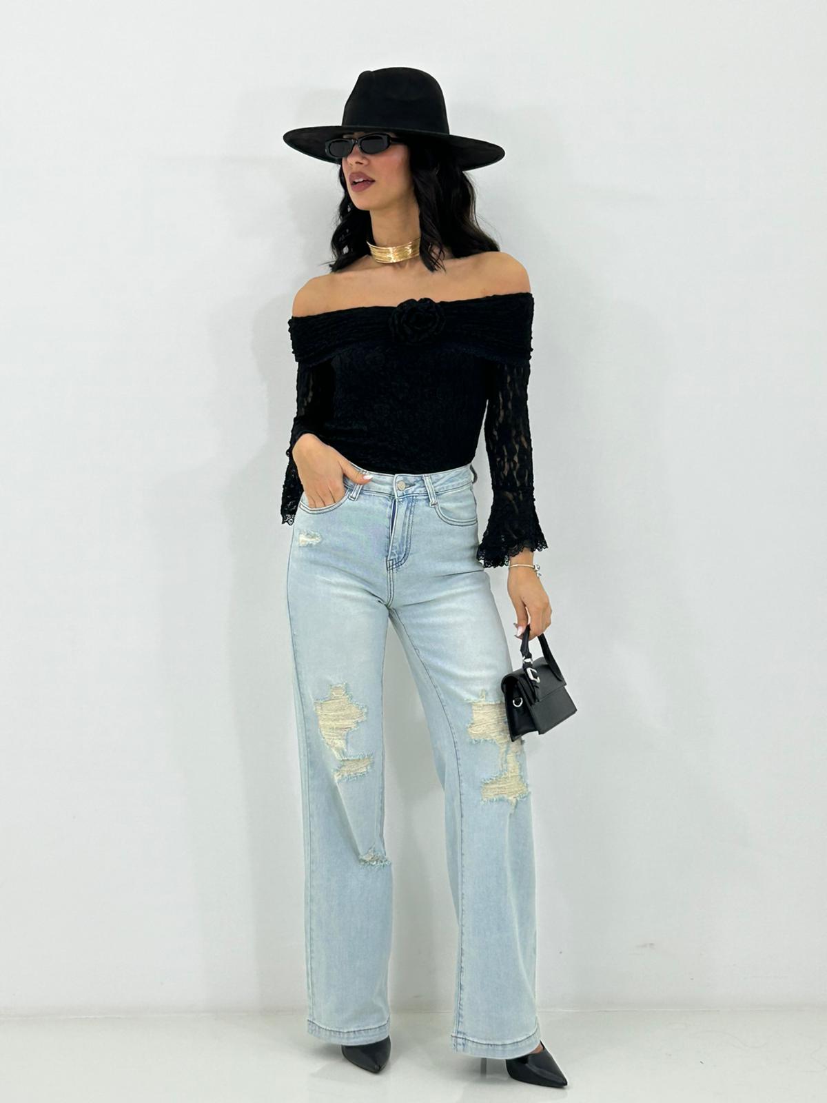 JEANS RAW CUT NEW P/E26