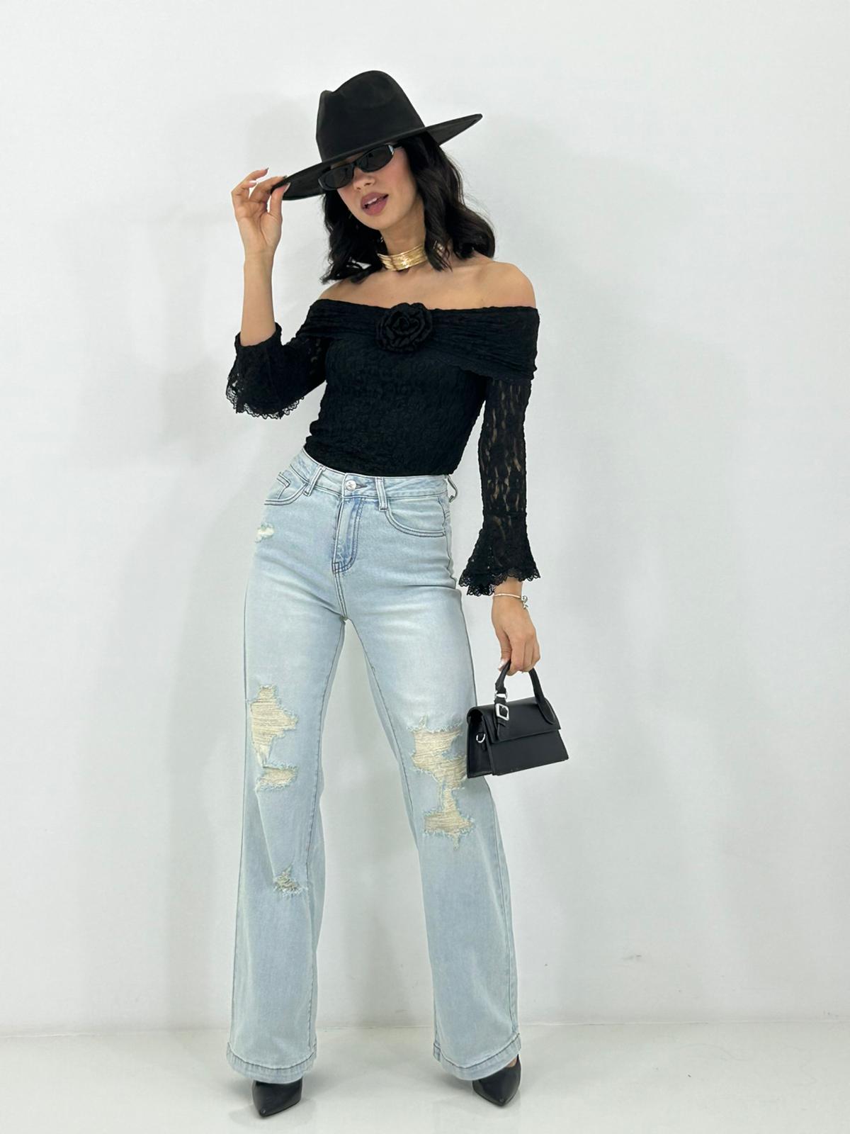 JEANS RAW CUT NEW P/E26