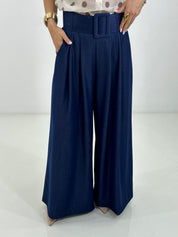 PANTALONE DENIM BELT NEW P/E26