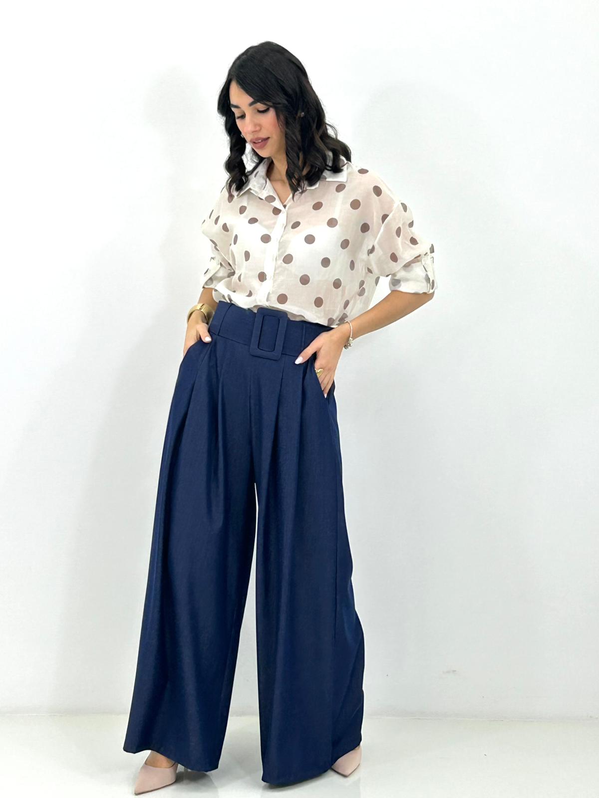 PANTALONE DENIM BELT NEW P/E26