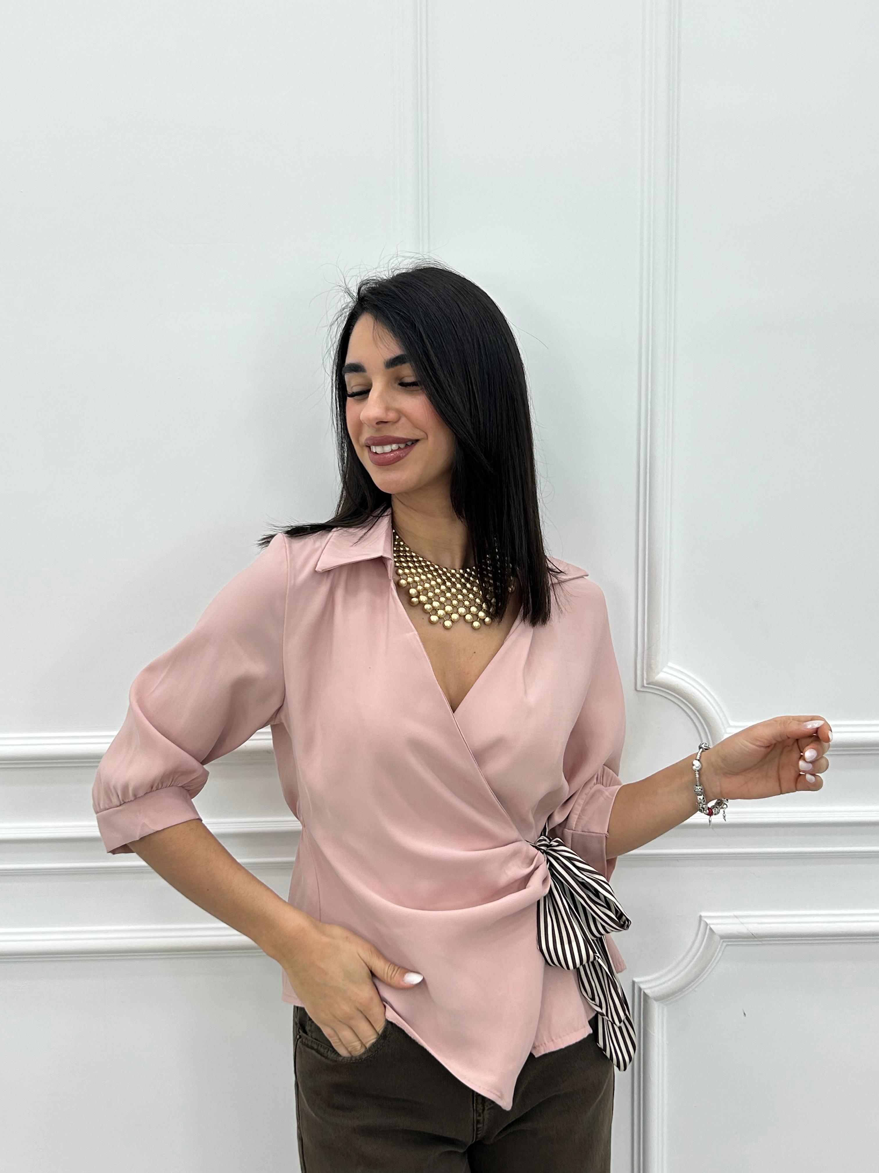 BLUSA INCROCIATA NEWPE/26