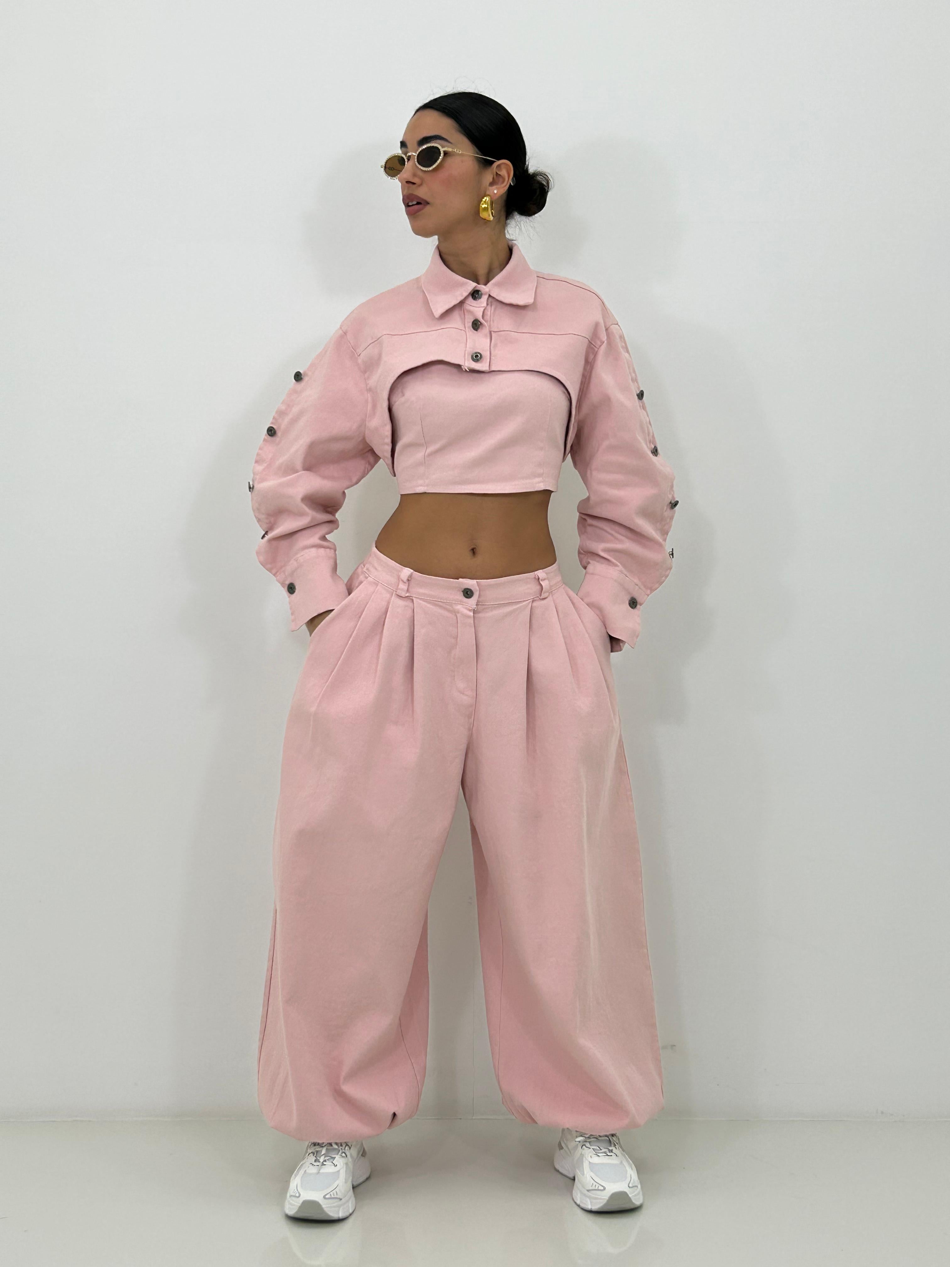 COORD-SET TRIPLE DENIM NEW PE/26