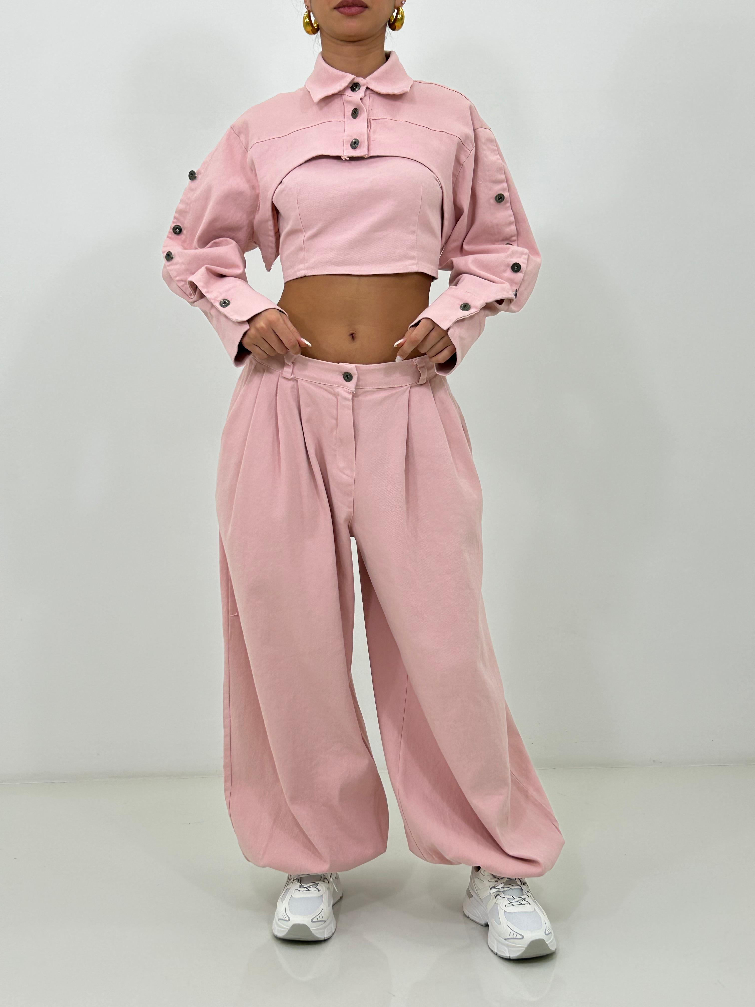 COORD-SET TRIPLE DENIM NEW PE/26