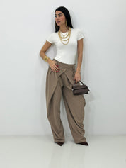 PANTALONE TAILORED WRAP PE/26