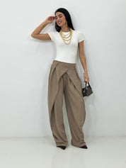 PANTALONE TAILORED WRAP PE/26