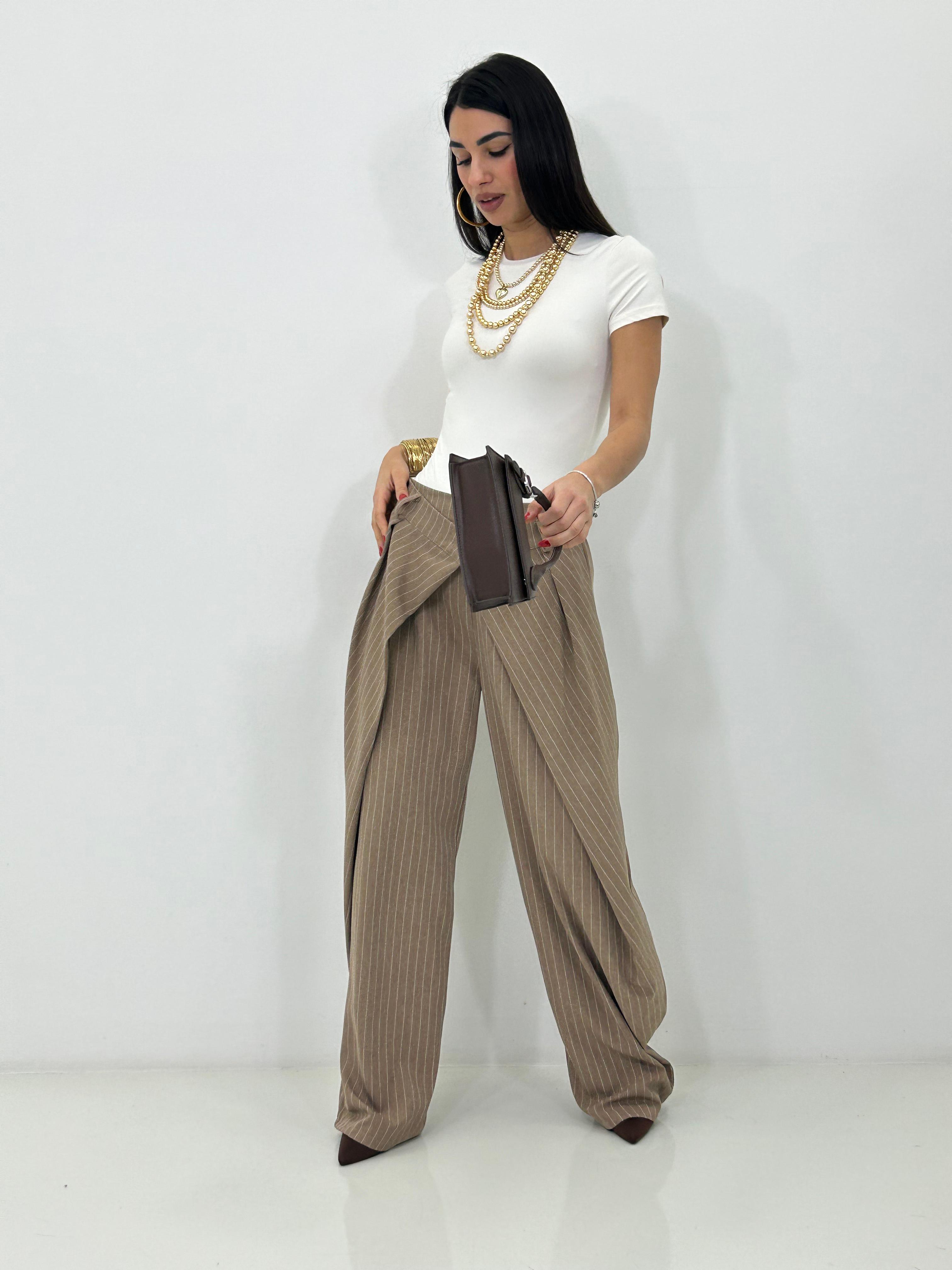 PANTALONE TAILORED WRAP PE/26
