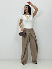 PANTALONE TAILORED WRAP PE/26