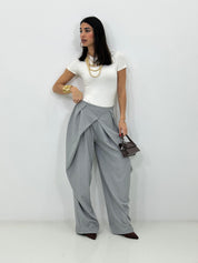 PANTALONE TAILORED WRAP PE/26