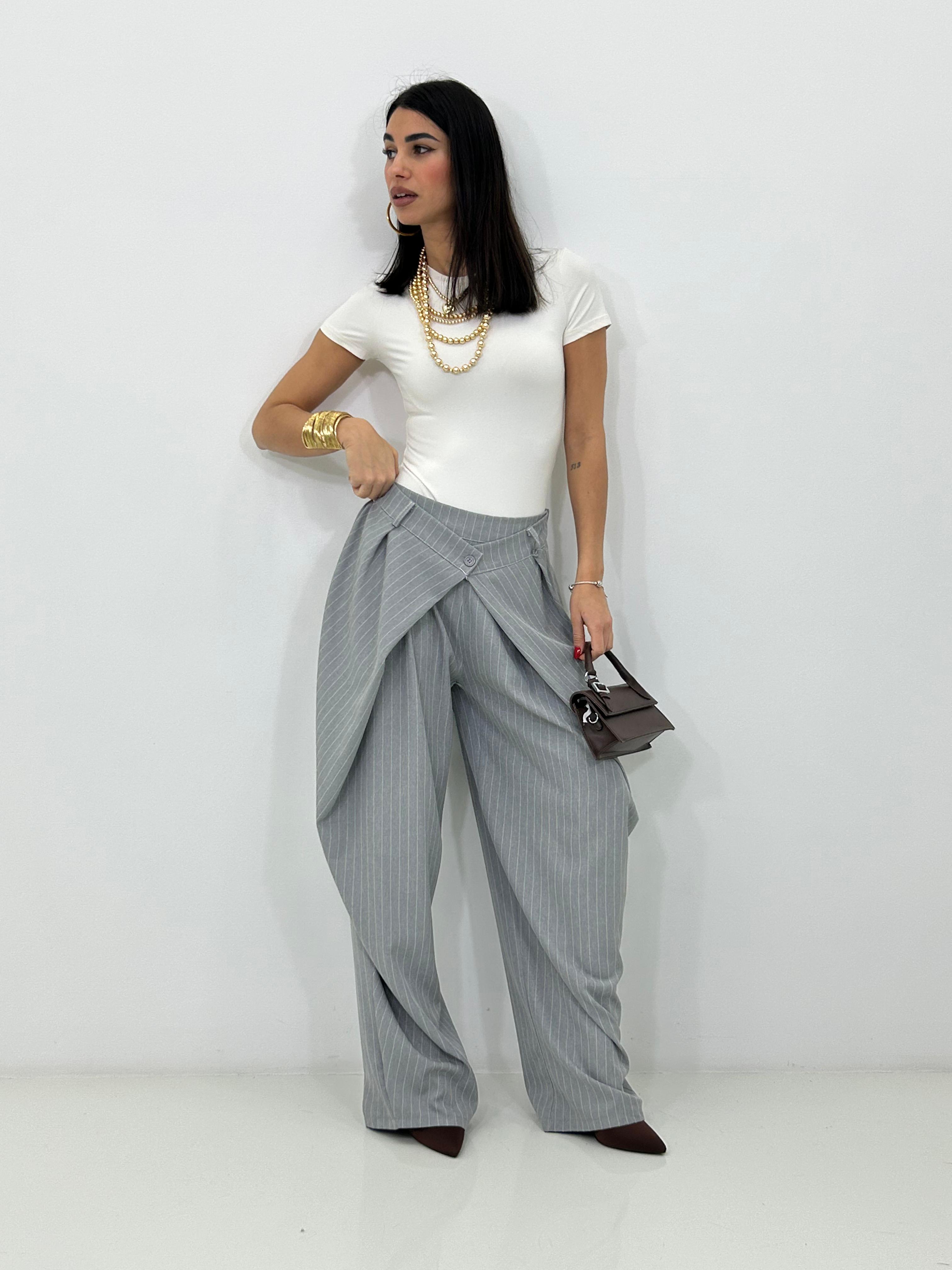 PANTALONE TAILORED WRAP PE/26