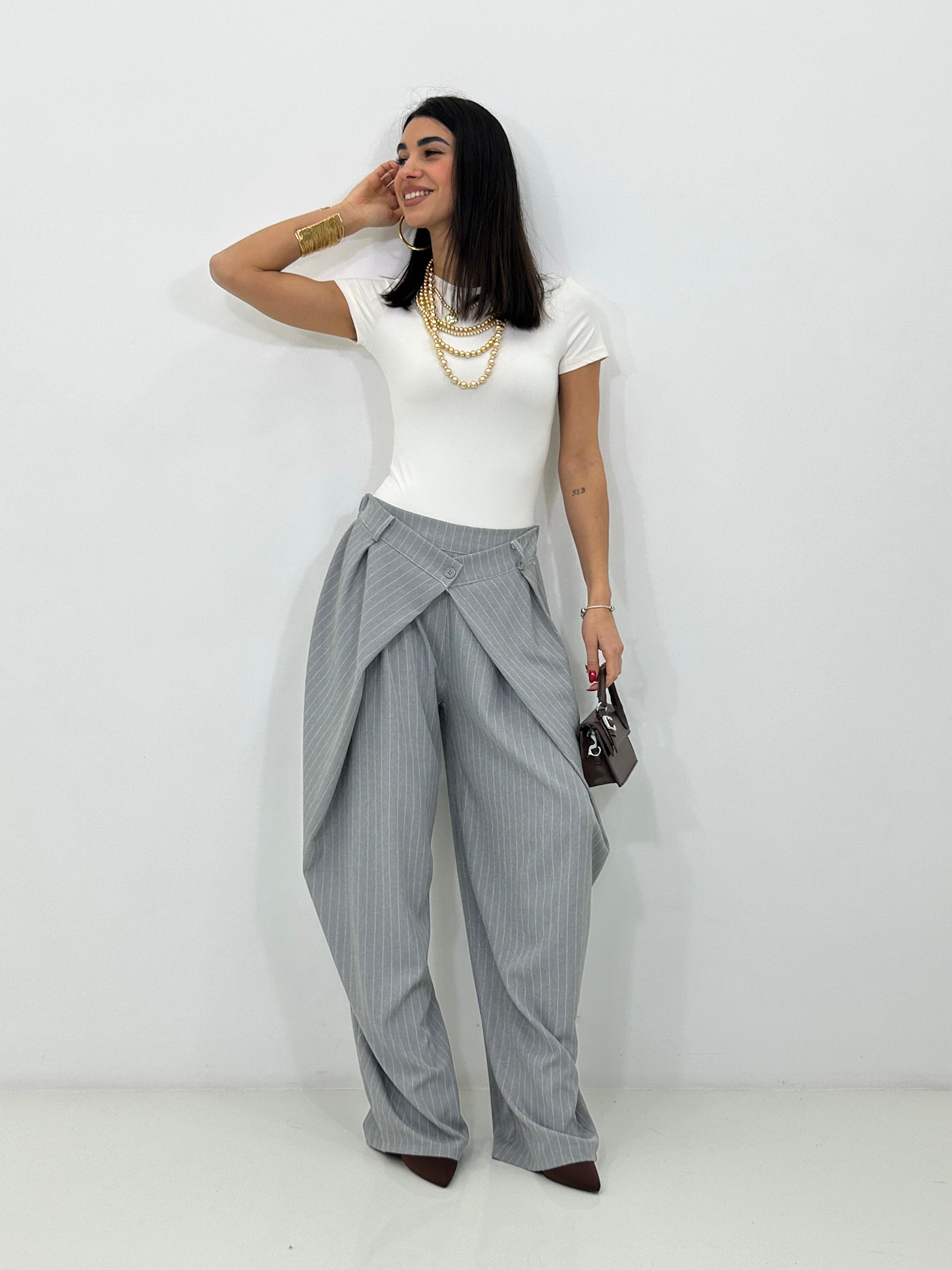 PANTALONE TAILORED WRAP PE/26