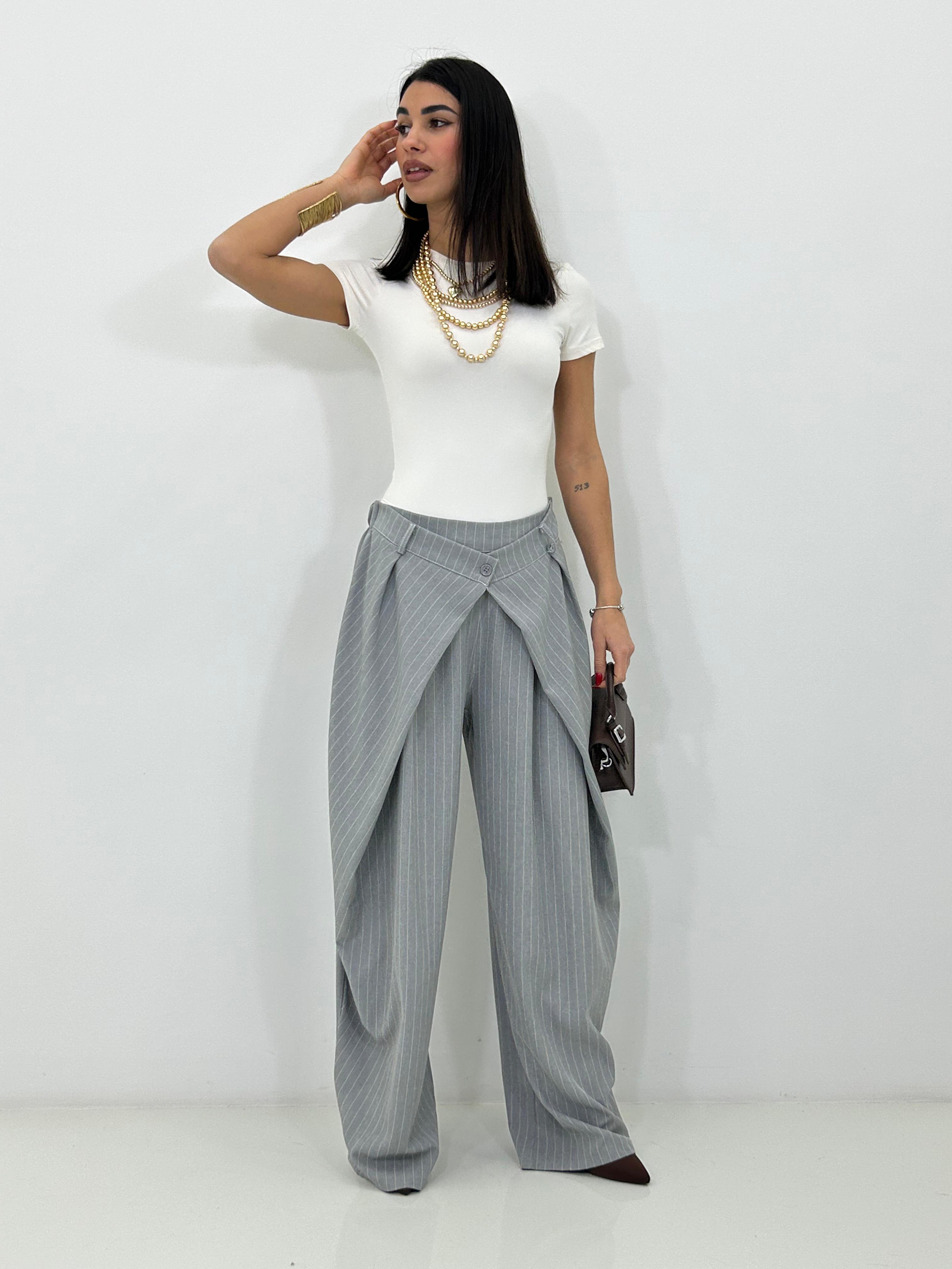 PANTALONE TAILORED WRAP PE/26