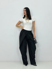 PANTALONE TAILORED WRAP PE/26