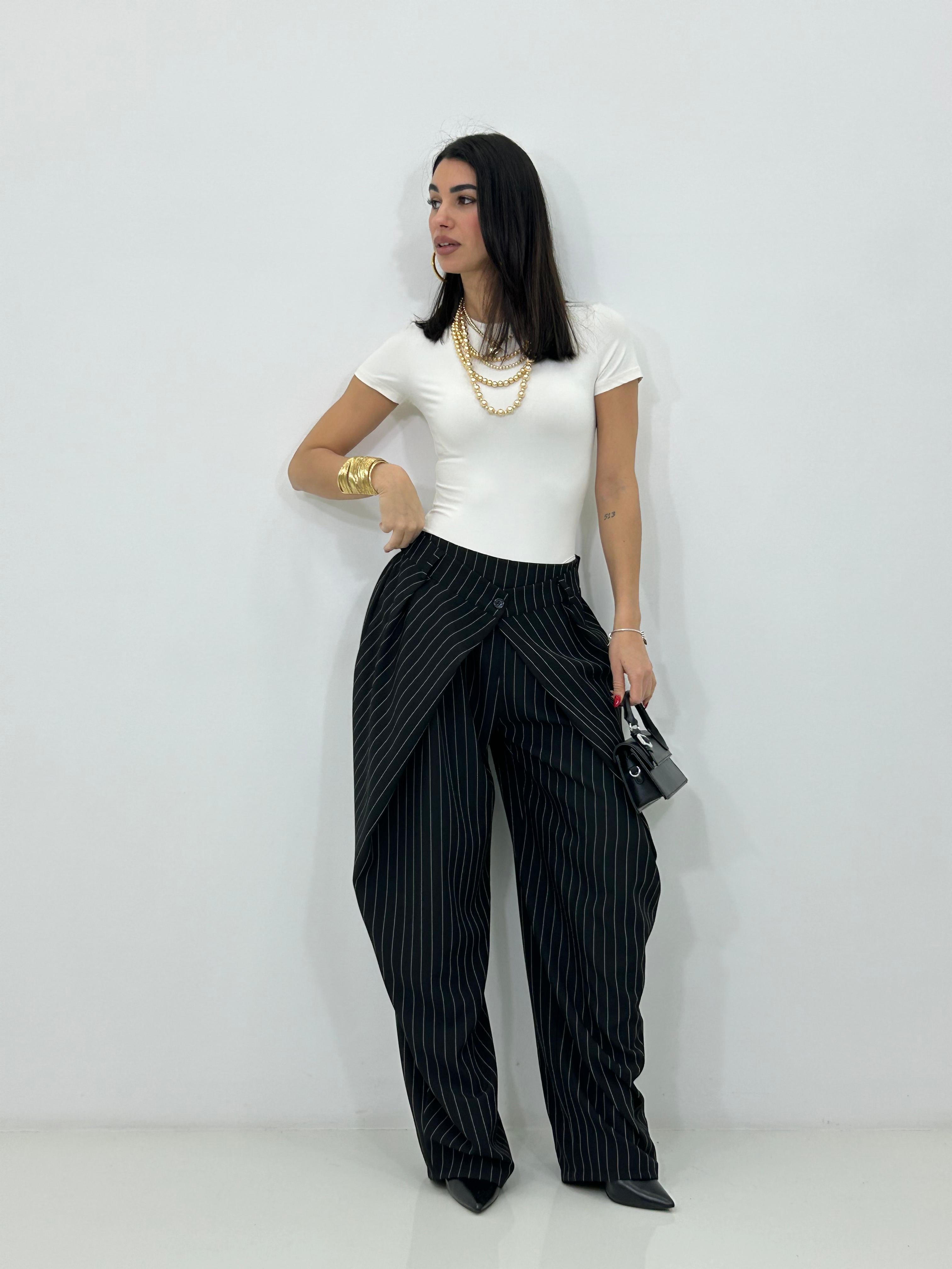 PANTALONE TAILORED WRAP PE/26